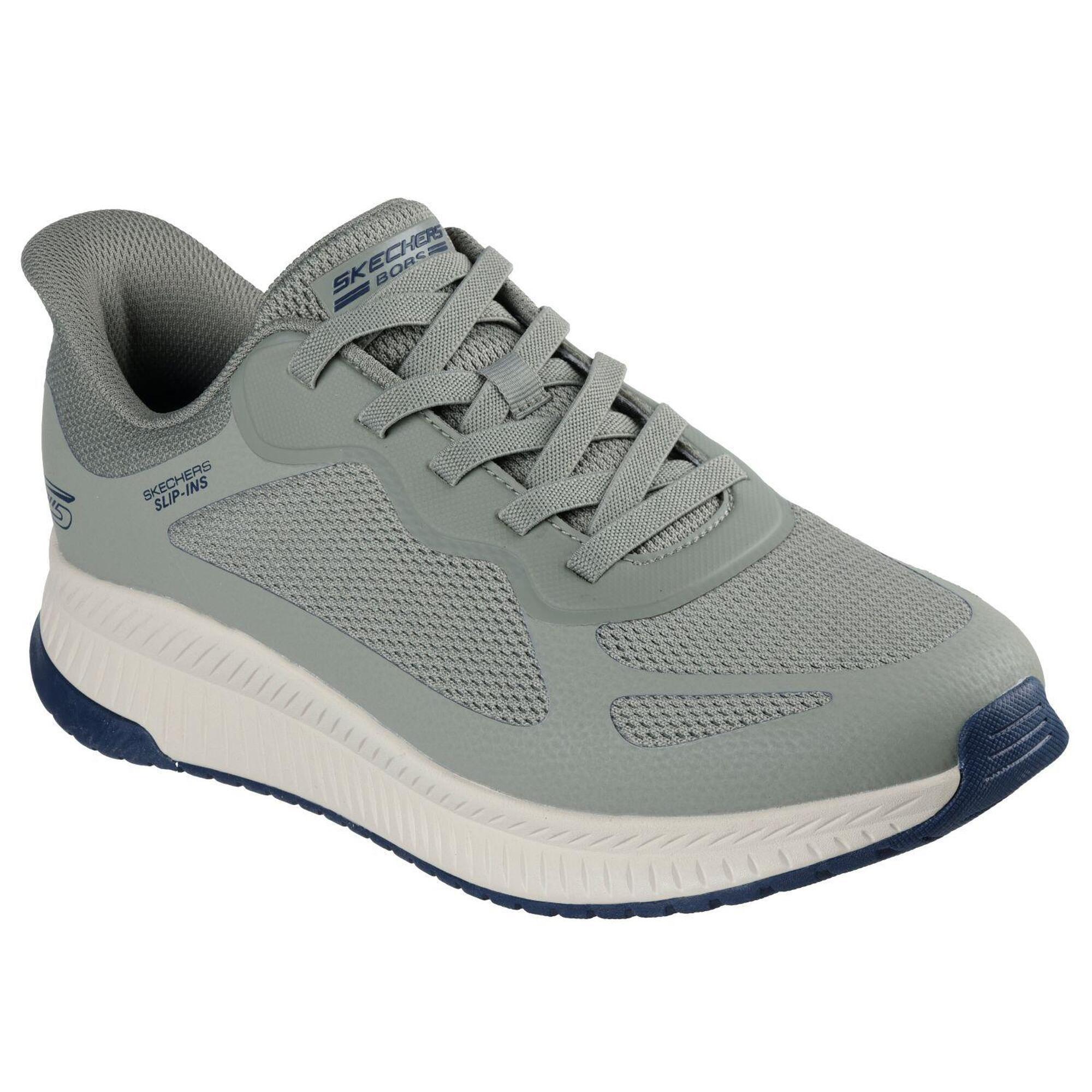 Buty SKECHERS SLIP-INS BOBS SQUAD 4 Zielony