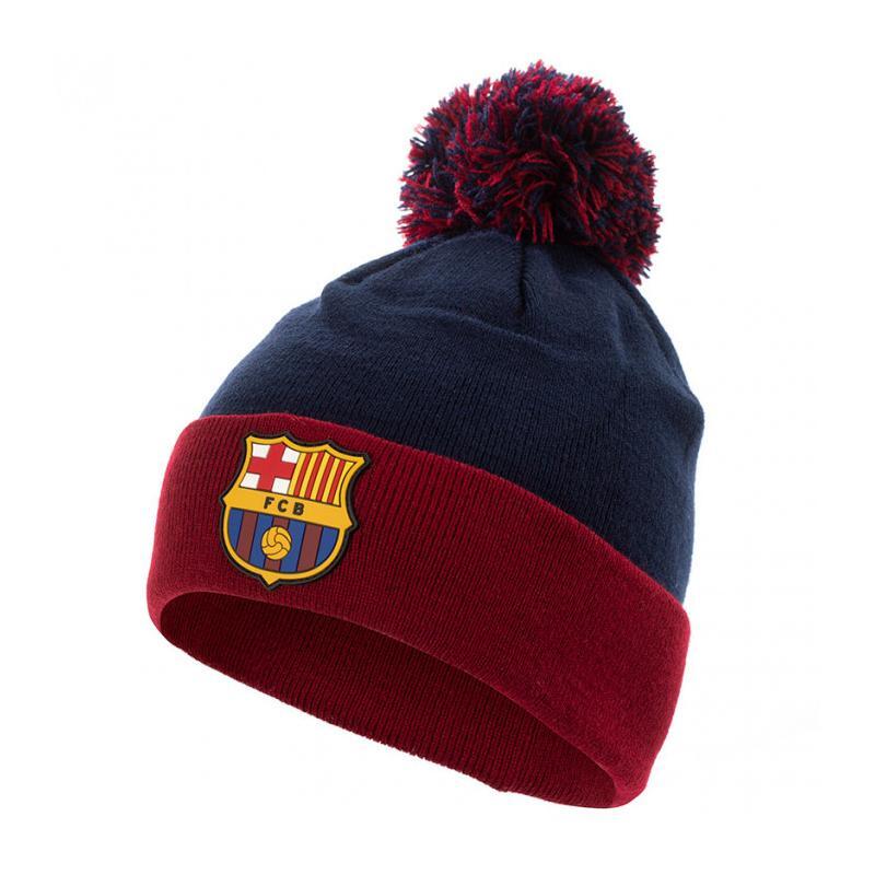 Czapka FC Barcelona beanie - oficjalna licencjonowana
