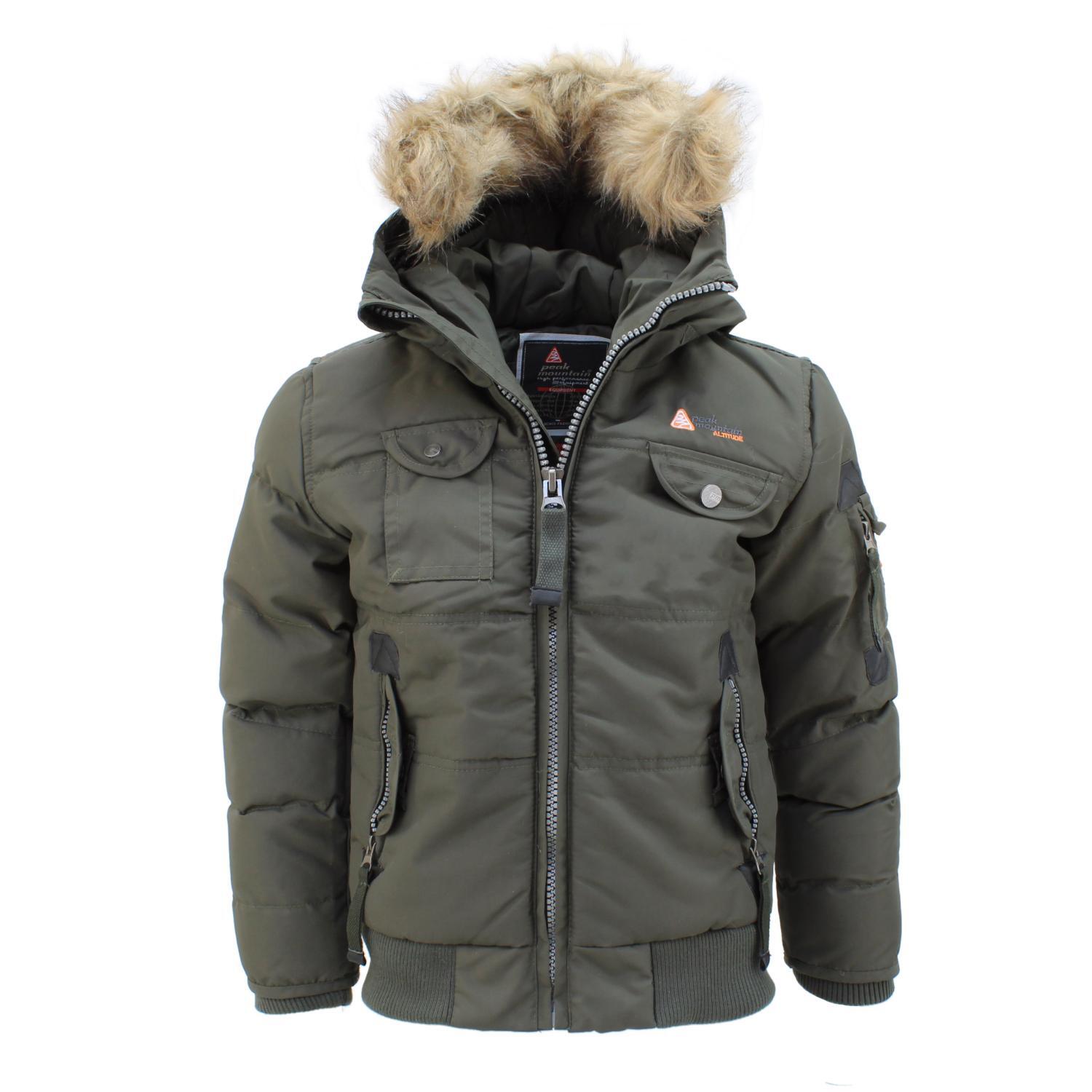 Dziecięca kurtka puchowa Peak Mountain Ecoflik