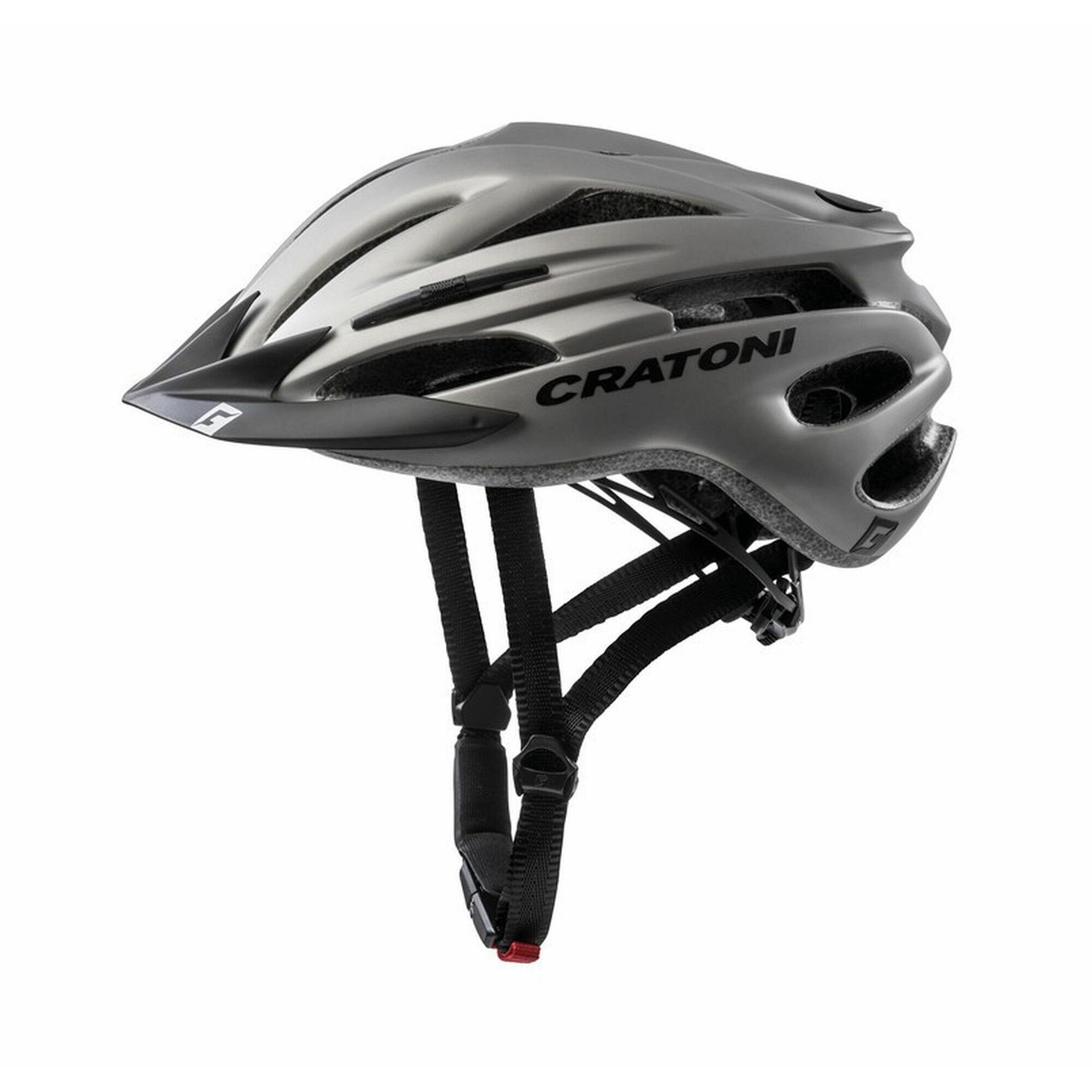 Kask rowerowy MTB Pacer antracyt matowy