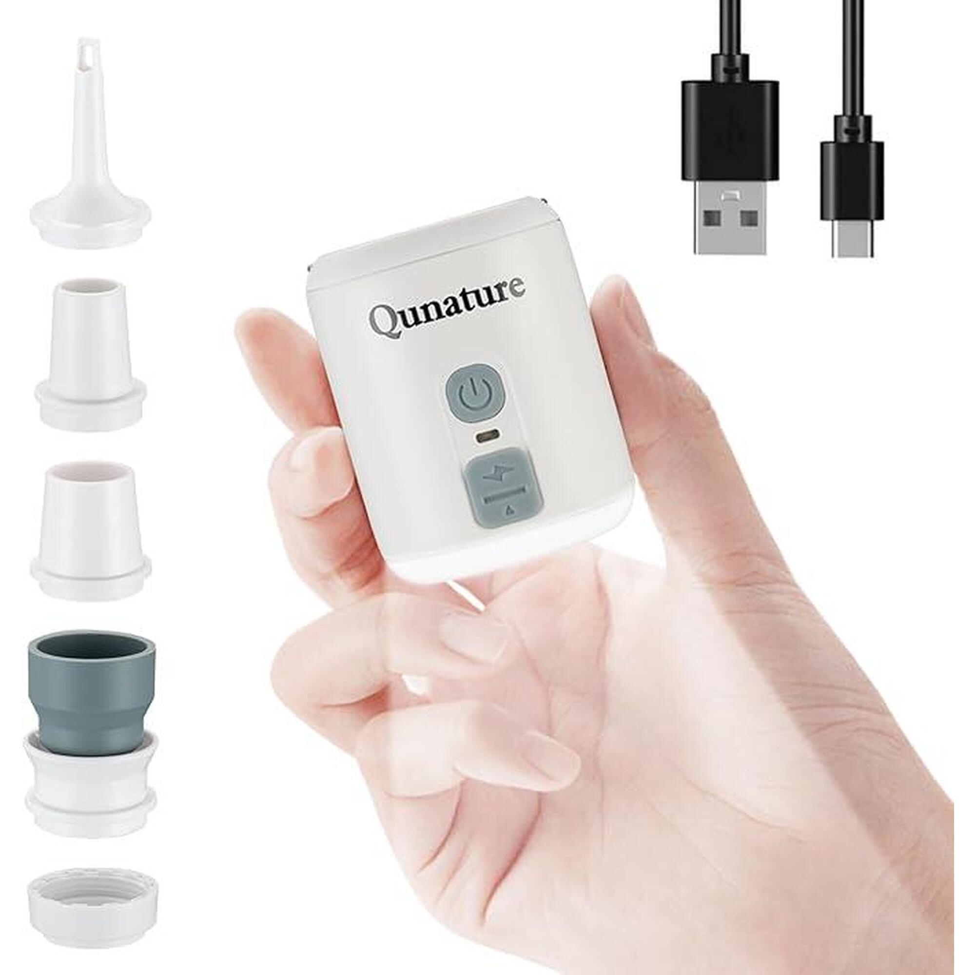 Mini Pompa Elektryczna z lampką 1600mAh - Qunature 600077002