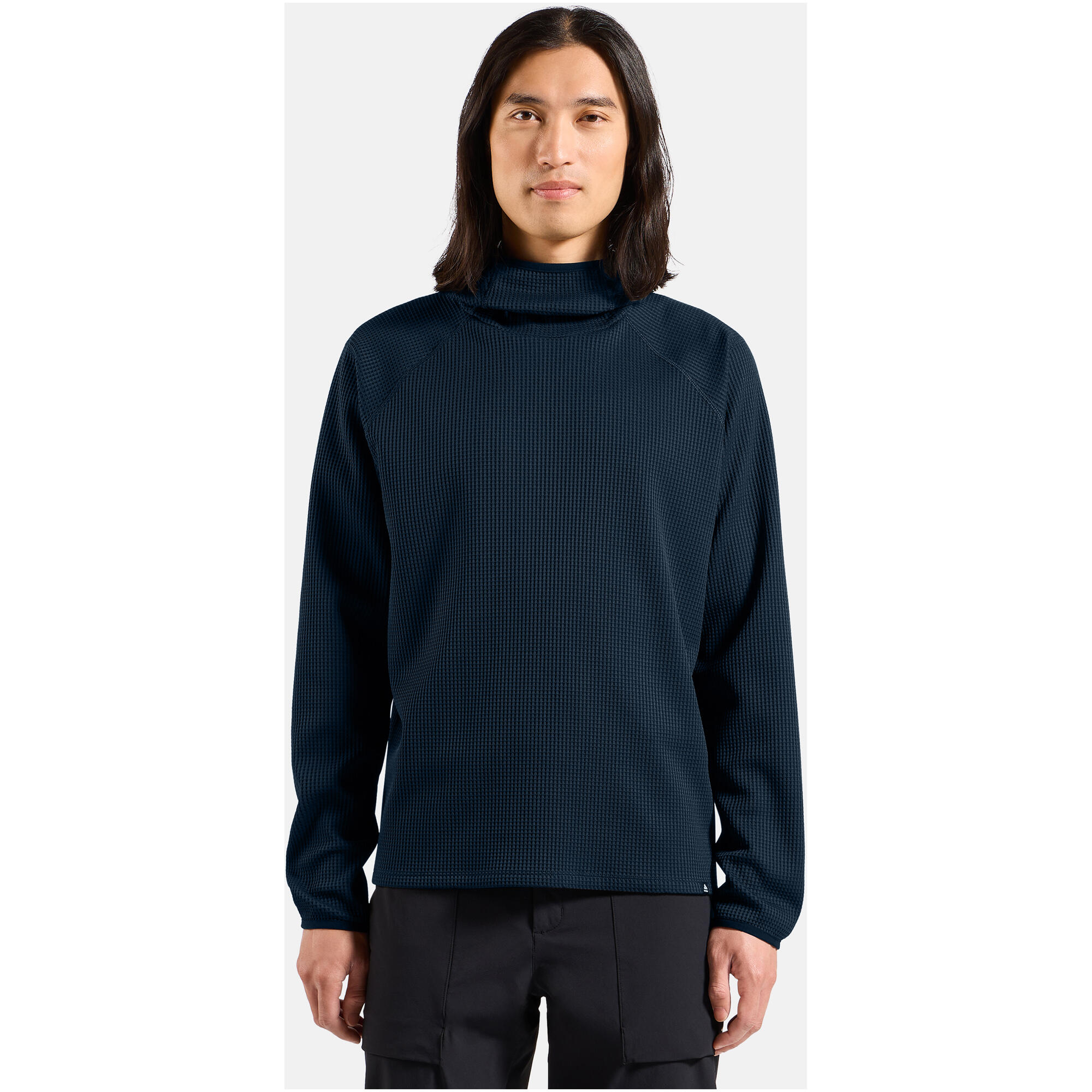 Bluza z kapturem Odlo Mid layer hoody CUBIC
