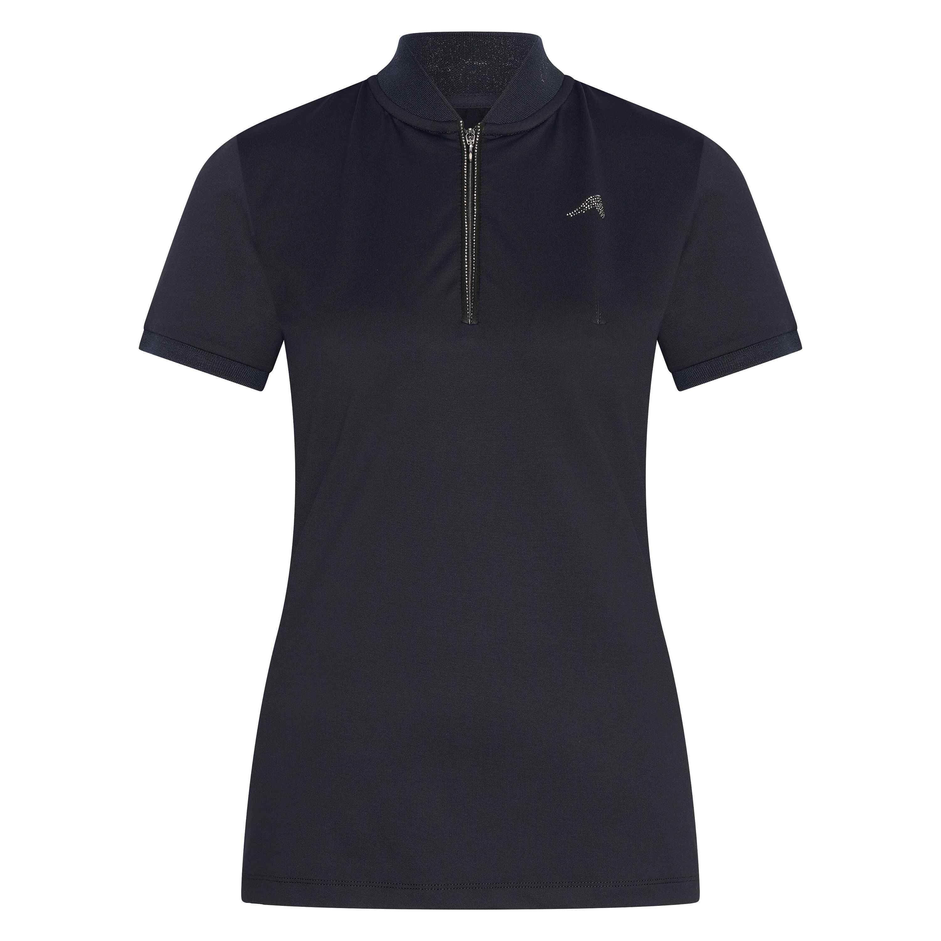 Damska koszulka jeździecka z zamkiem błyskawicznym Euro-Star Ramona