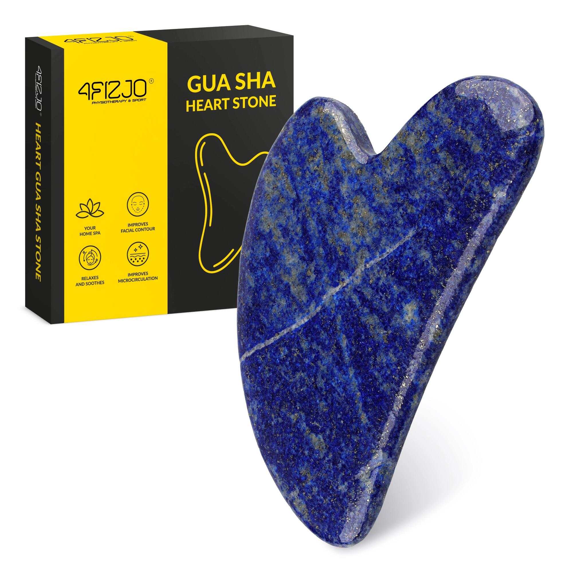 Klasyczny kamień Gua Sha z naturalnego minerału do liftingu 4FIZJO