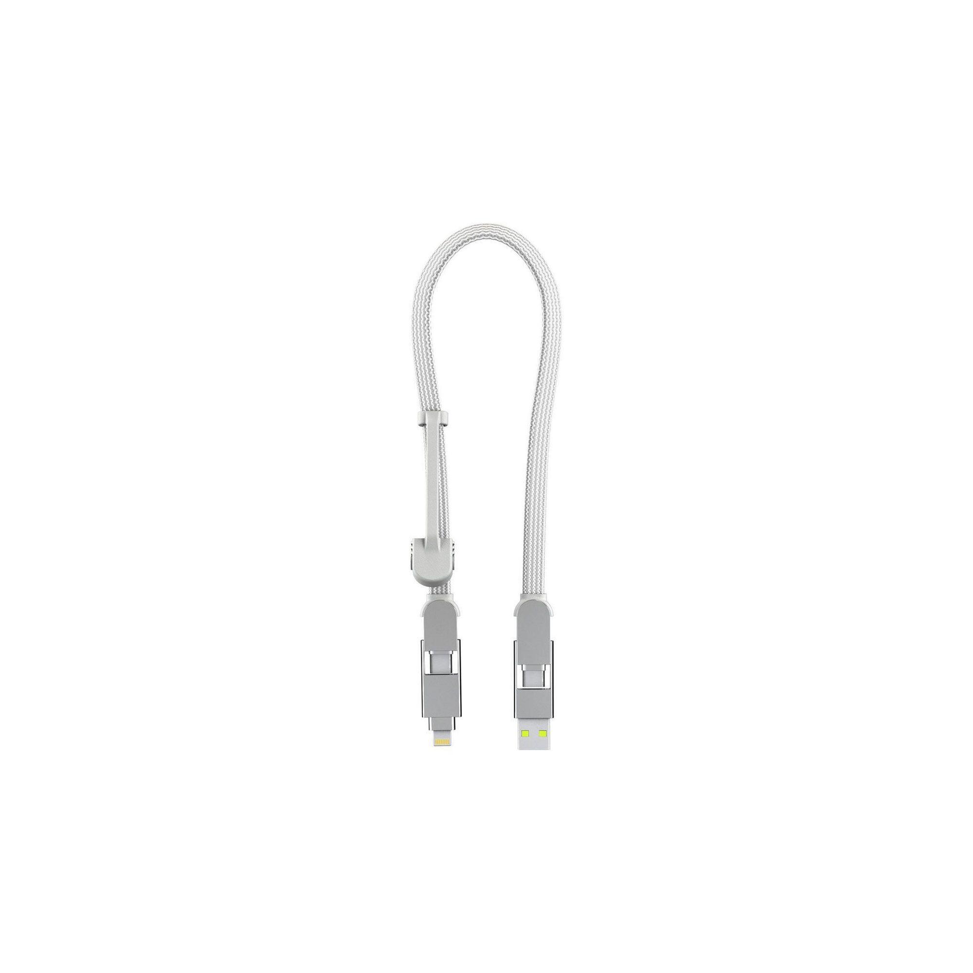 Uniwersalny kabel do ładowania iPhone, Samsung inCharge XL 30cm USB, USB-C