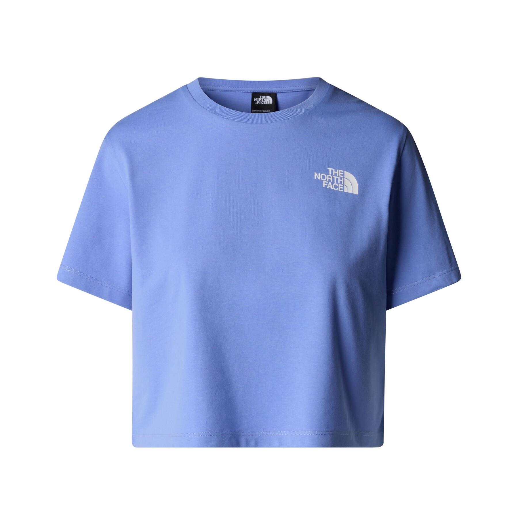 The North Face Koszulka Simple Dome Cropped Slim Nf0A87U40Yi