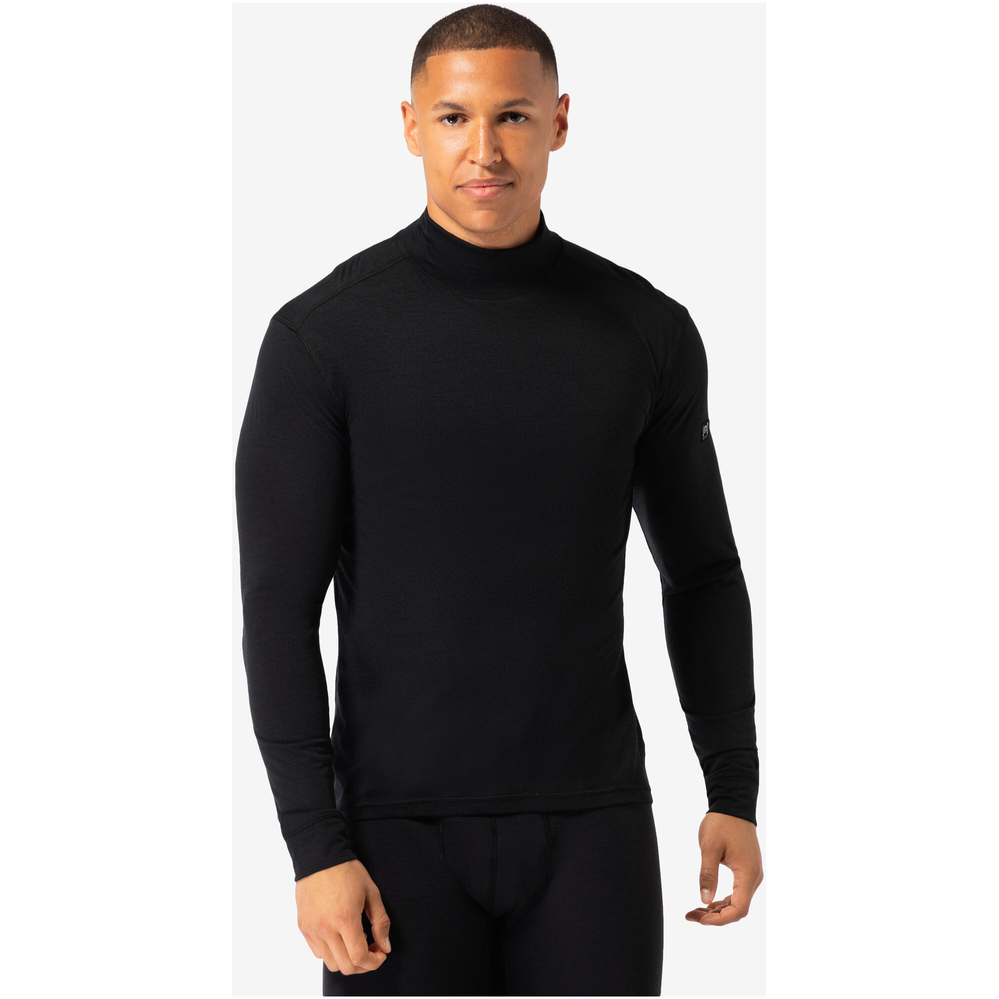 Koszulka termoaktywna z długim rękawem i półgolfem męska SUPER.NATURAL Tundra