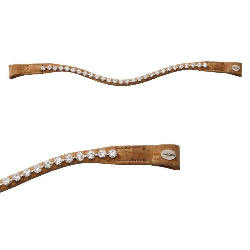 Wegański naczółek Kavalkade Cortica Strass