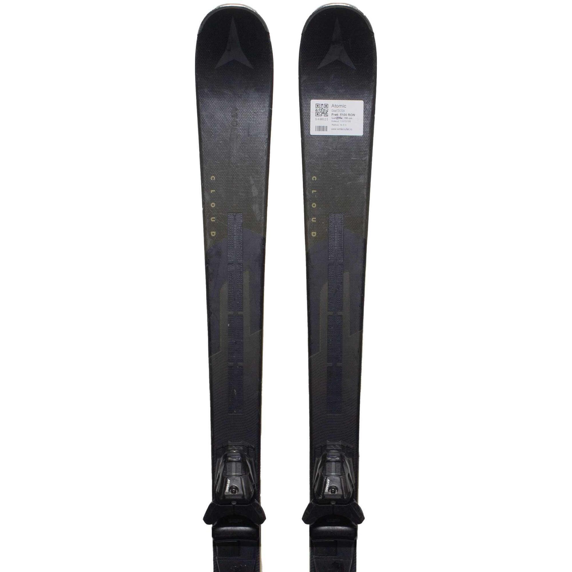 Second Life- Narty ATOMIC Cloud C9 Revoshock 2024, 157 cm- Stan bardzo dobry