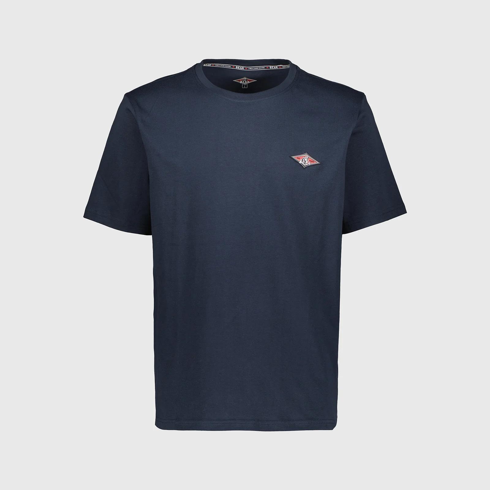 Koszulka z małym logo misia sky captain