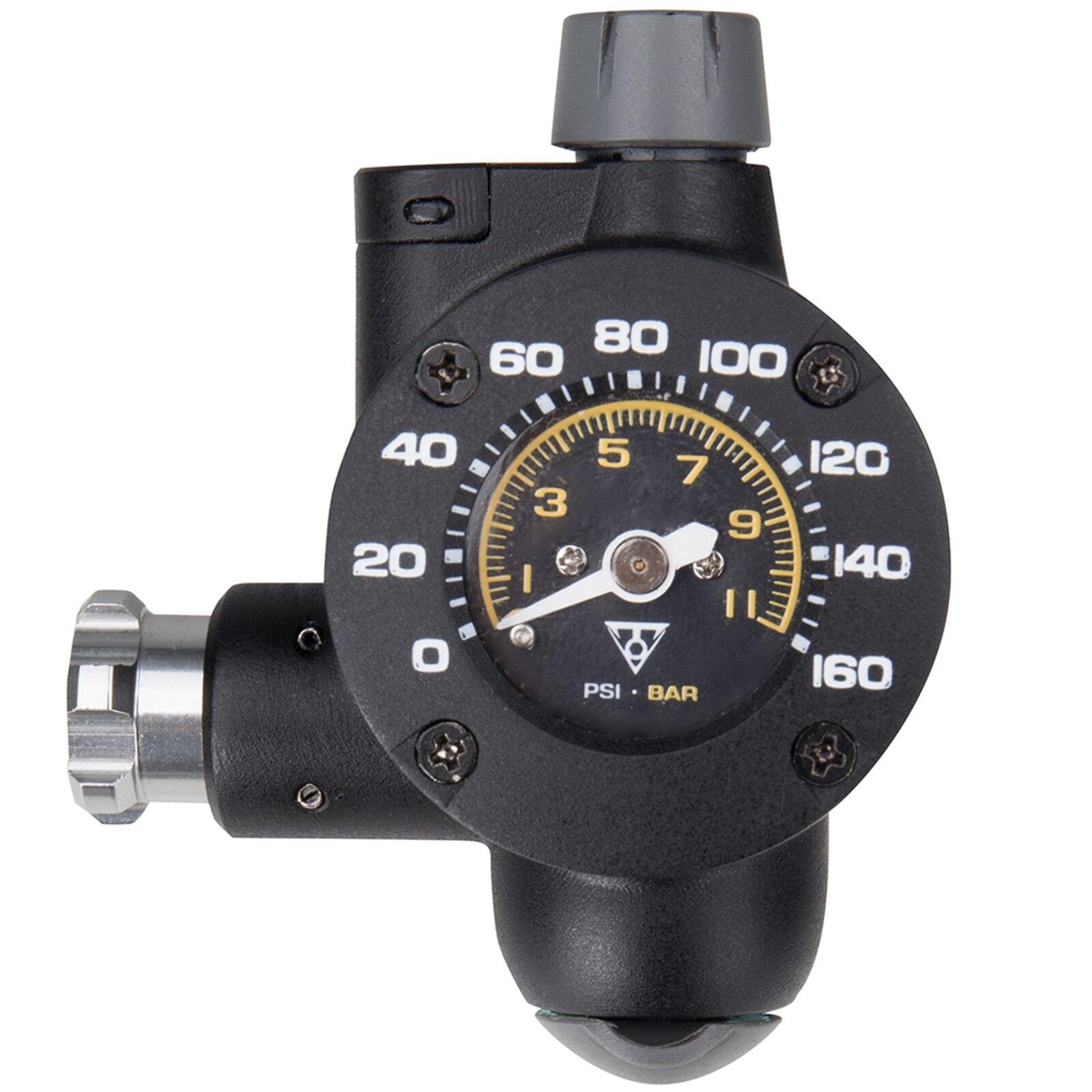 Pompka Ręczna Topeak Air Booster G2, 2W1 Co2 Pompka Z Manometrem Analogowym