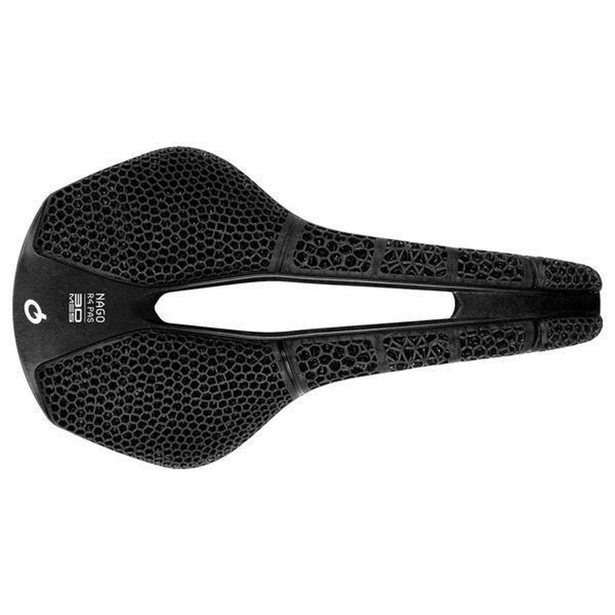 Siodło do roweru szosowego Nago R4 PAS 3D, 245 x 137 mm