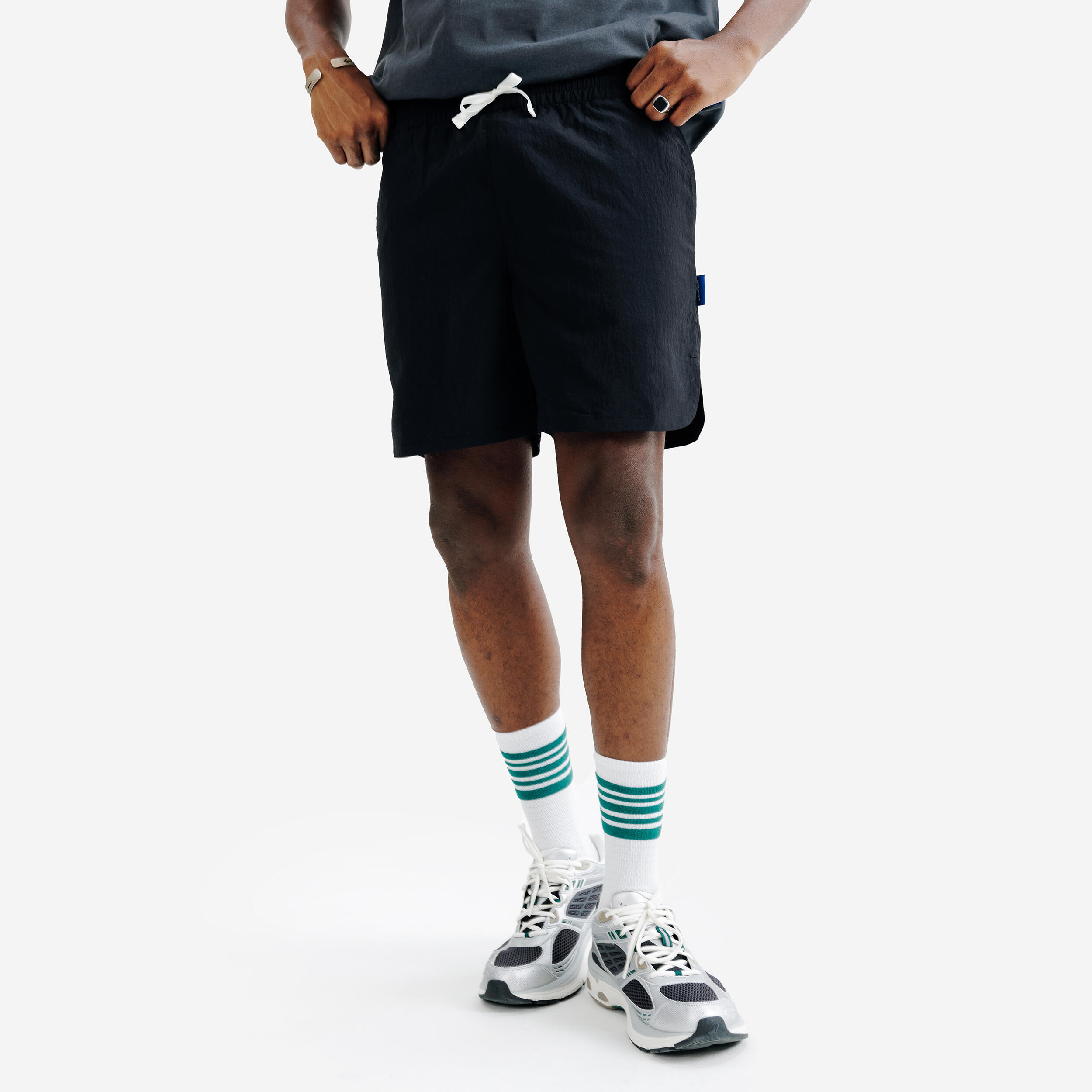 Spodenki płócienne męskie Elementals czarne