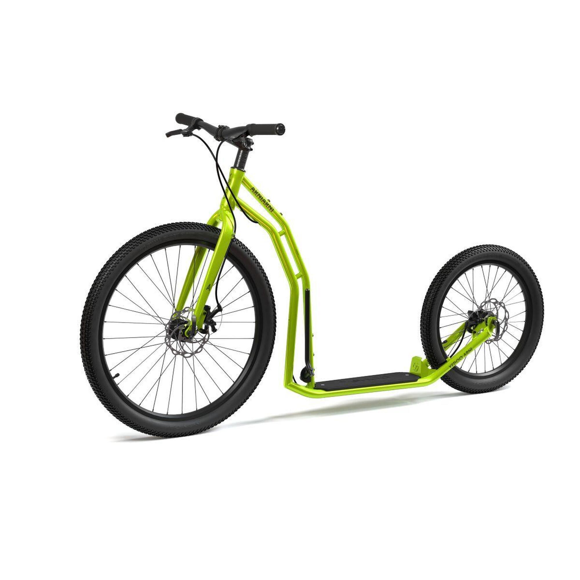 Hulajnoga Yedoo Arni z kołami pneumatycznymi 26/20 i hamulcami tarczowymi