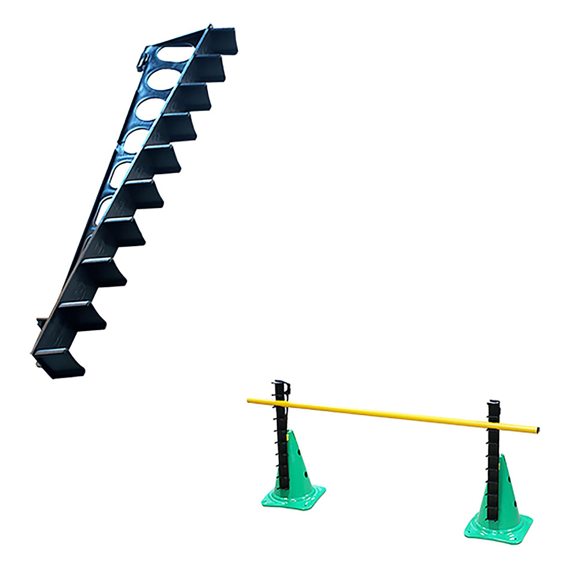 Miarka z łącznikiem do pachołków 32/40/50 cm ze stojakiem na słupek i pierścień