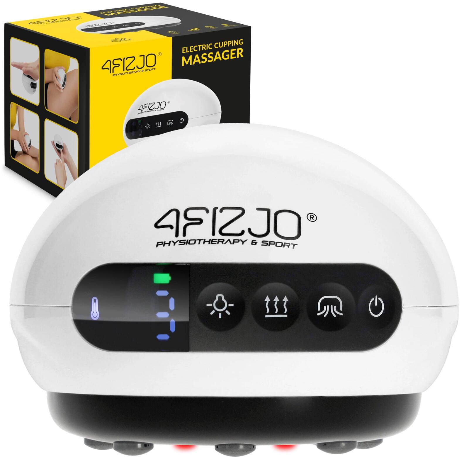 Elektryczna bańka chińska do masażu ciała 4FIZJO