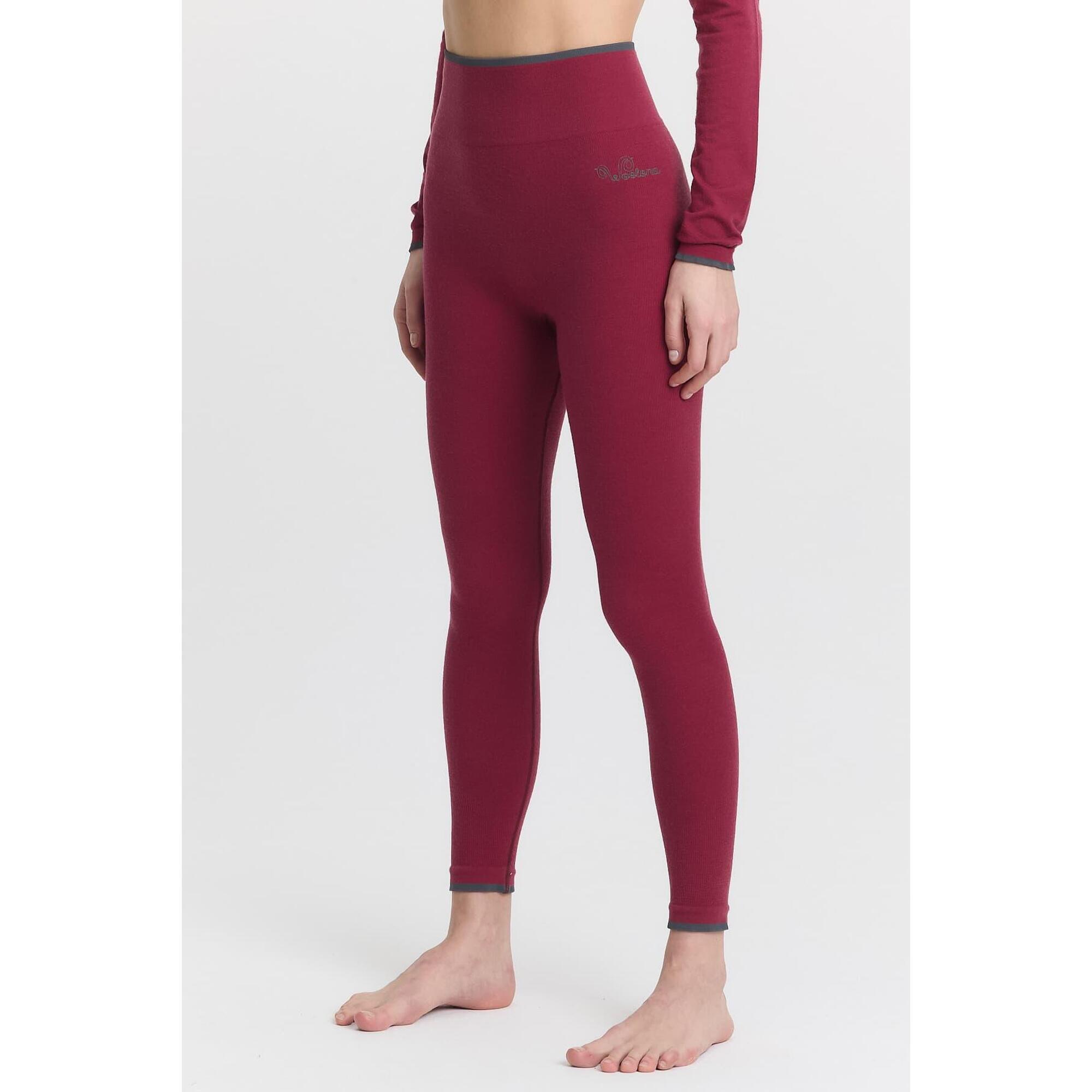 Legginsy merino termoaktywne turystyczne damskie Woolona Bianca