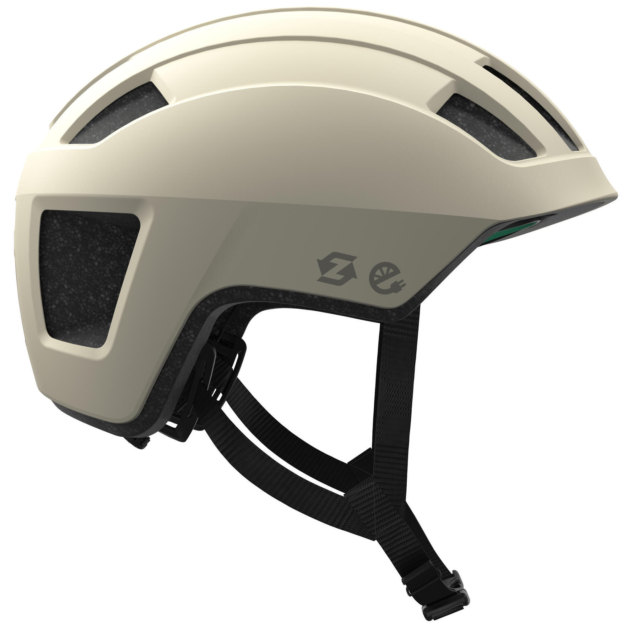 Kask rowerowy Verde KinetiCore, matowy biały kamień