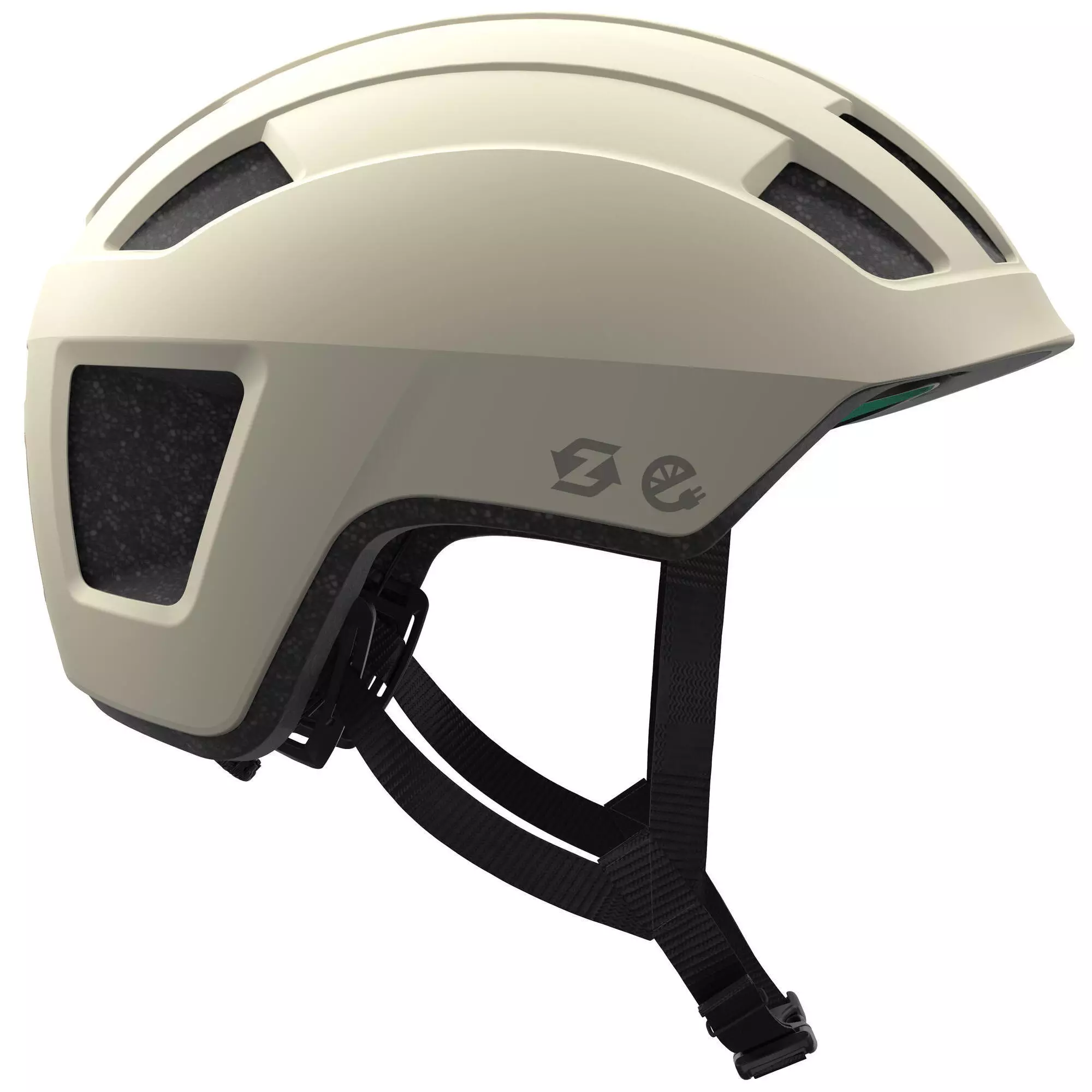 Kask rowerowy Verde KinetiCore, matowy biały kamień