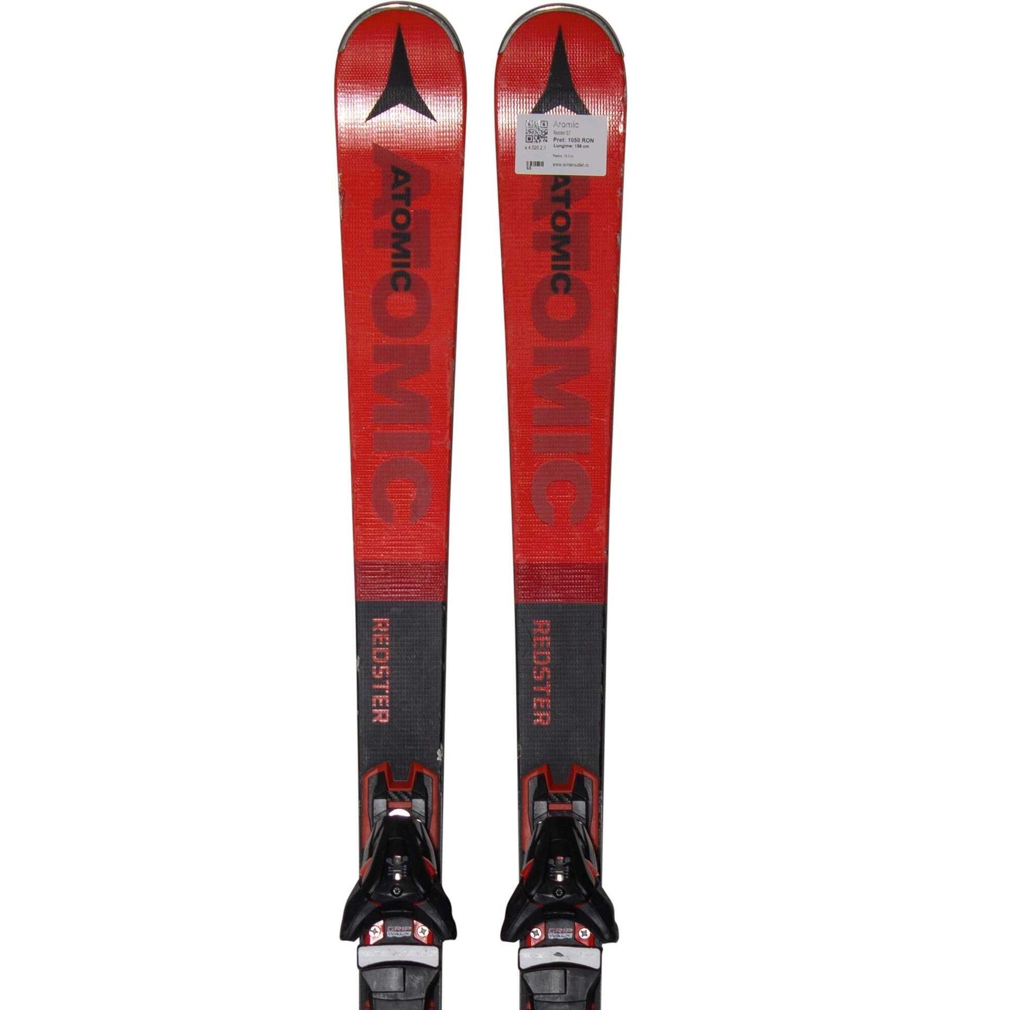 Second Life- Narty ATOMIC Redster S7, 156 cm- Stan dobry