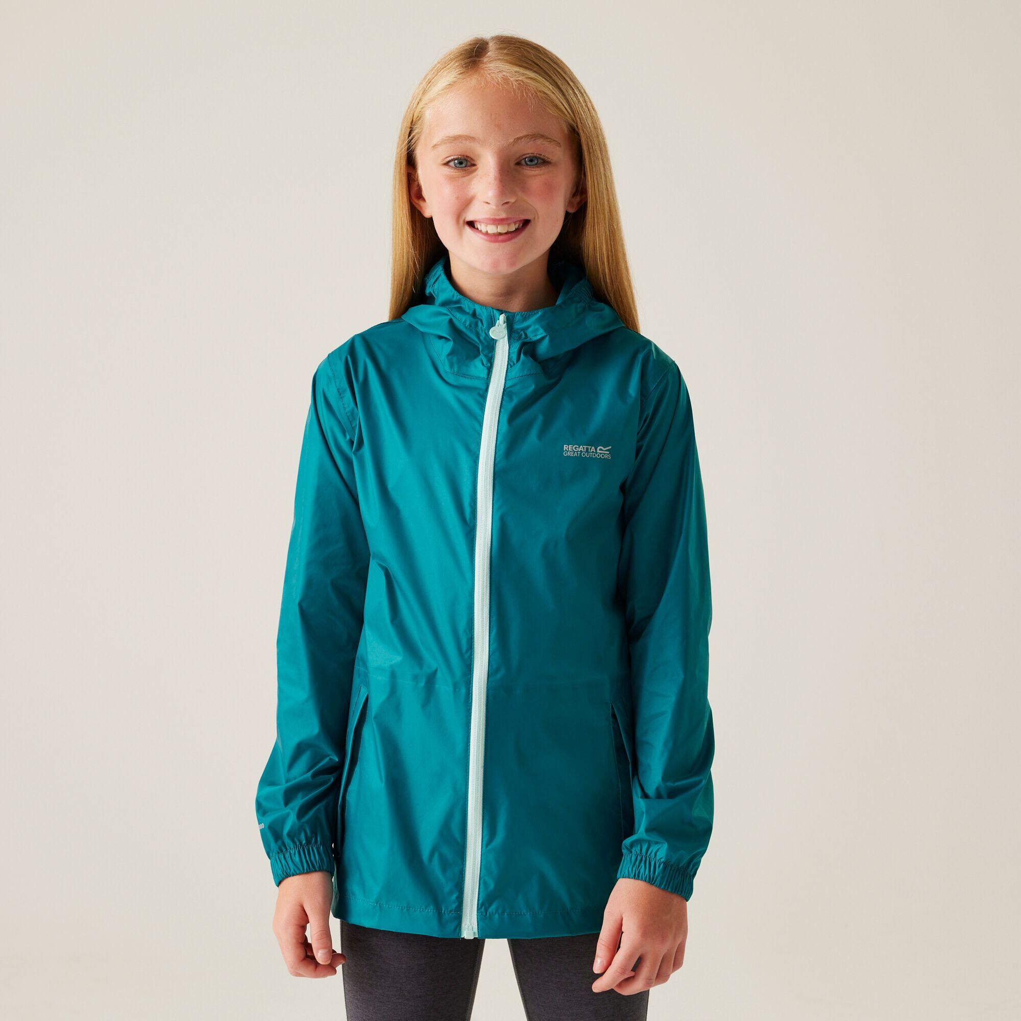 Kurtka trekkingowa dziecięca Pack It Jacket III kieszonkowa