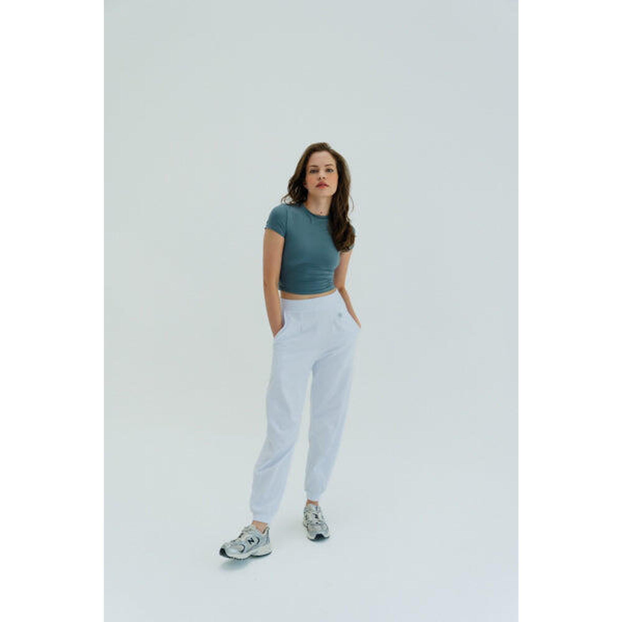 Koszulka treningowa do jogi Moonholi Timeless z krótkim rękawem