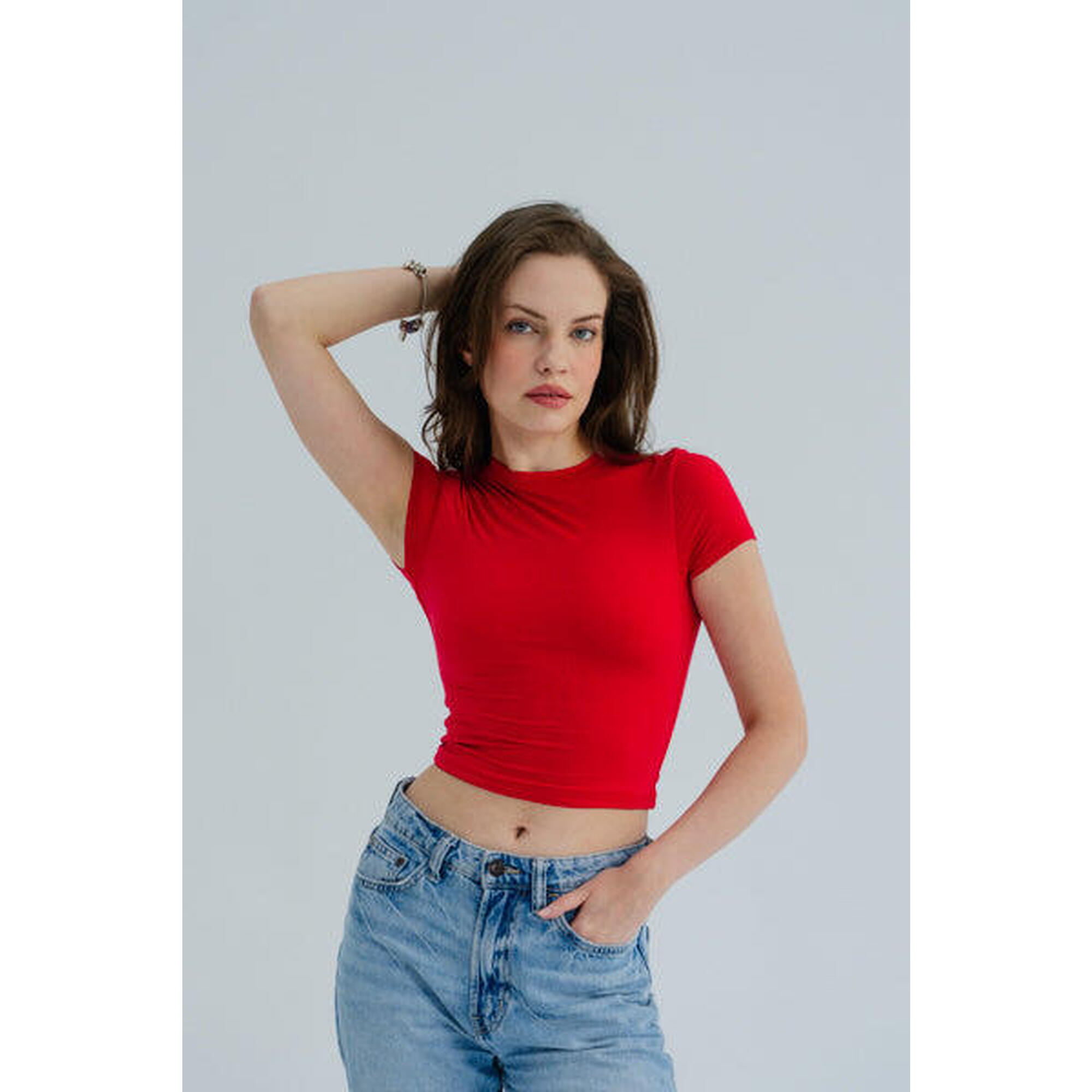 Koszulka sportowa do jogi Moonholi Timeless z krótkim rękawem