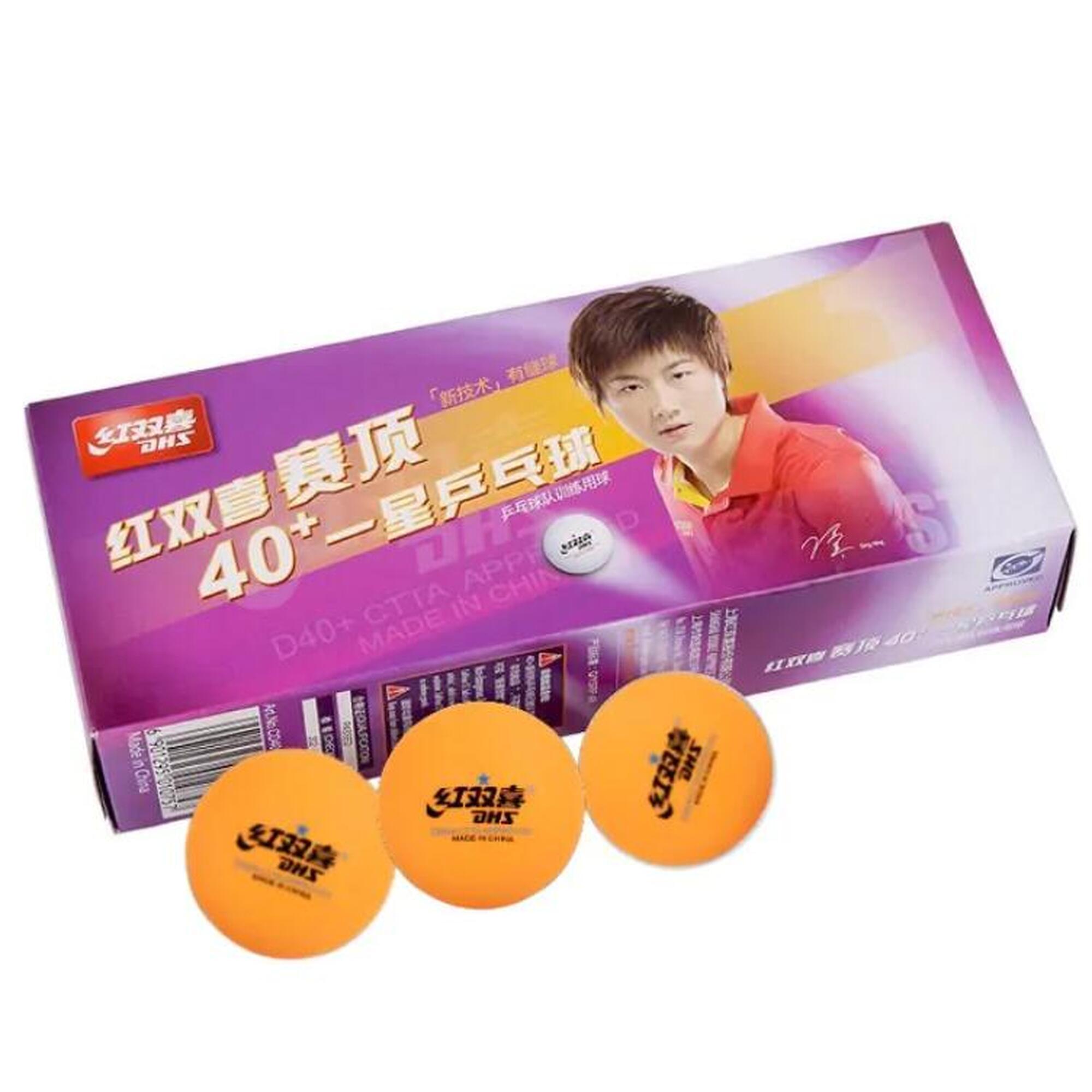 PIŁECZKI DO TENISA STOŁOWEGO ping ponga POMARAŃCZOWE treningowe 10 szt. DHS