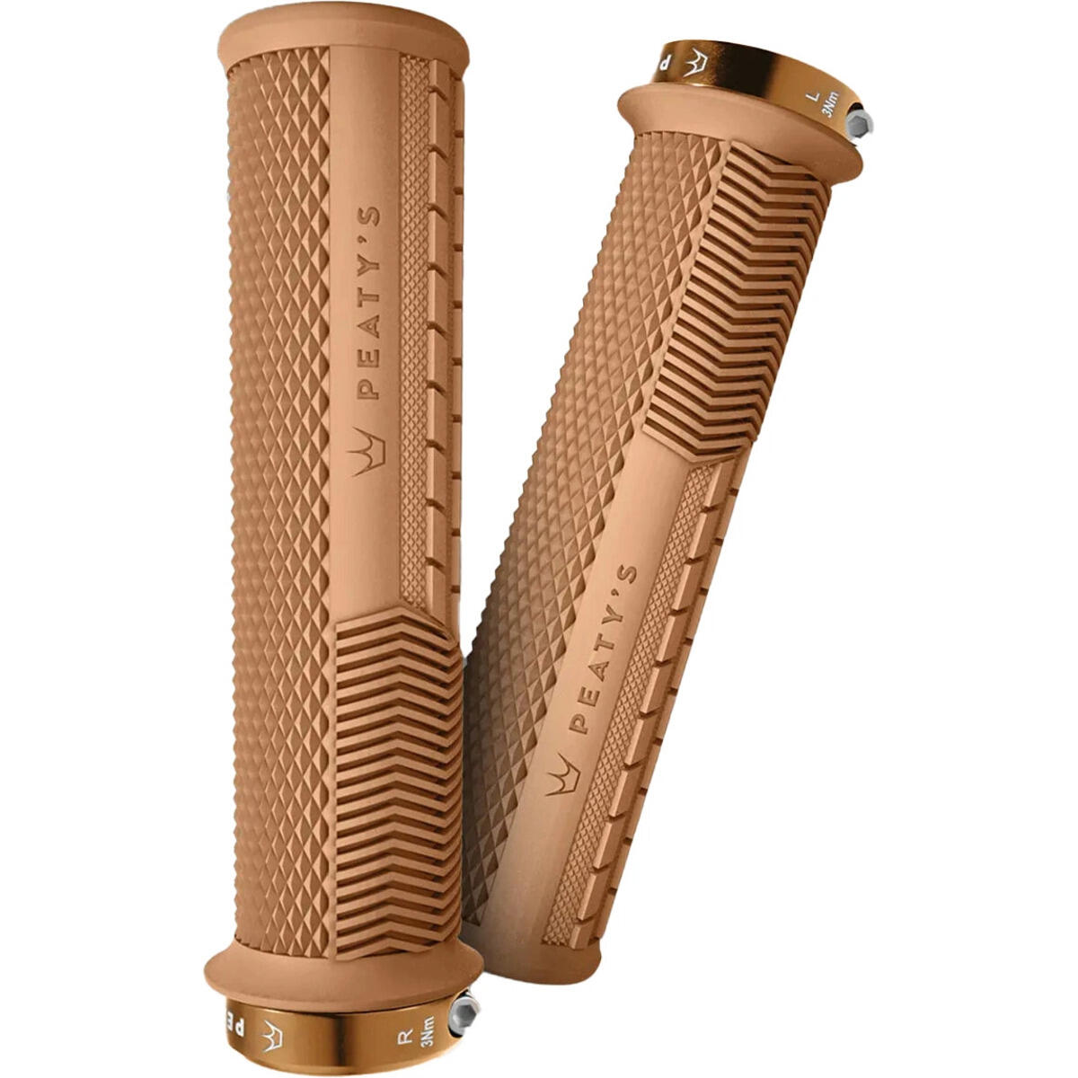 Uchwyty rowerowe Peaty's Monarch Knurl Fin