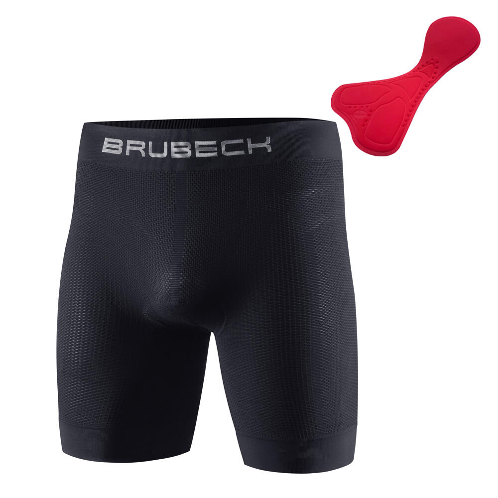 Bokserki pod szorty rowerowe męskie Brubeck 3D z wkładką
