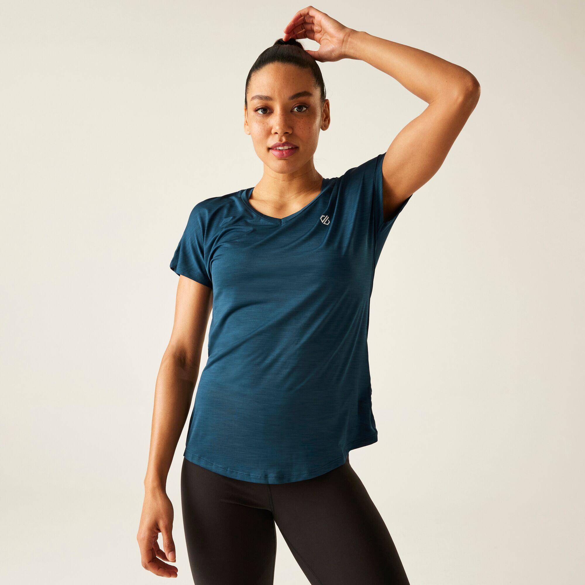 Koszulka sportowa z krótkim rękawem damska Vigilant