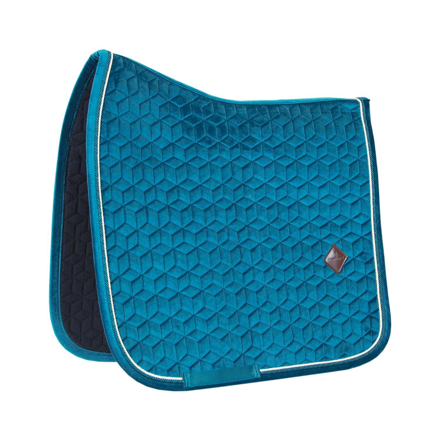 Kentucky Zadeldek Velvet Groen - Dressage
