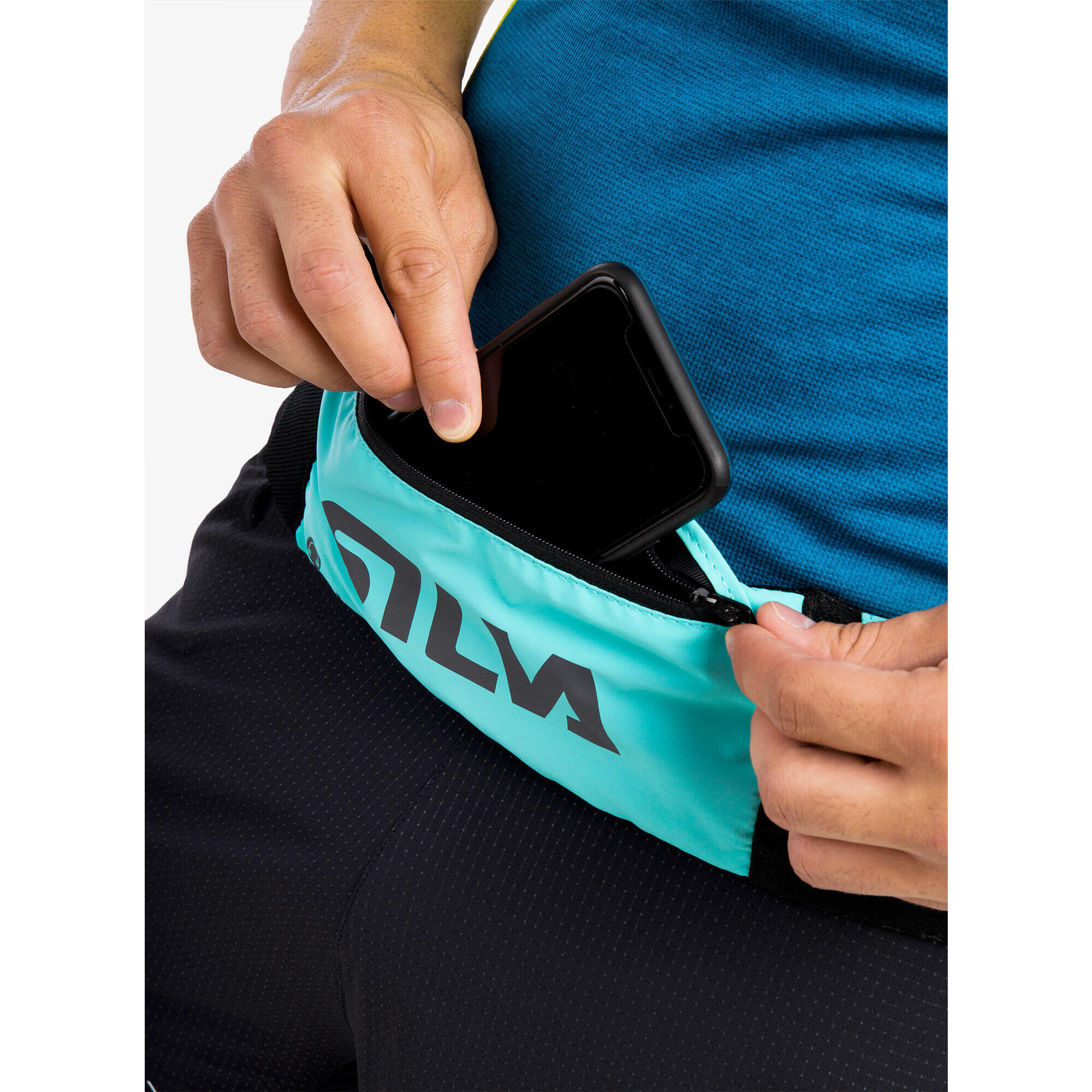 Pas do biegania Silva Strive Belt - blue