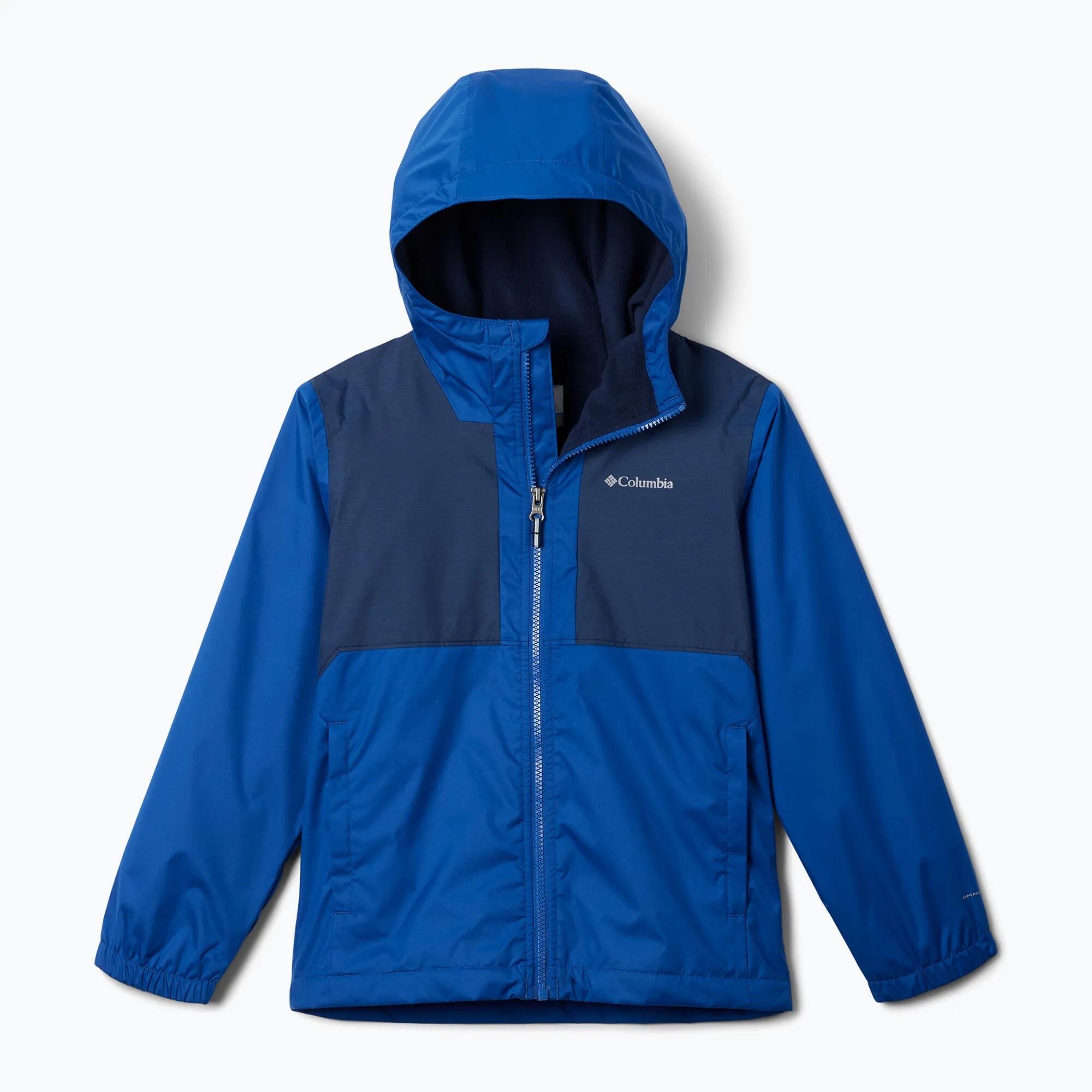 Kurtka przeciwdeszczowa dziecięca Columbia Rainy Trails II Fleece