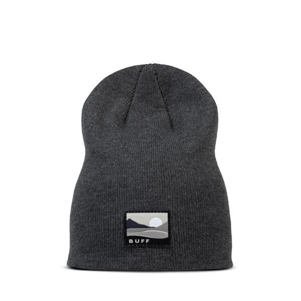 Czapka BUFF KNITTED BEANIE LILON LONG GREY HEATHER