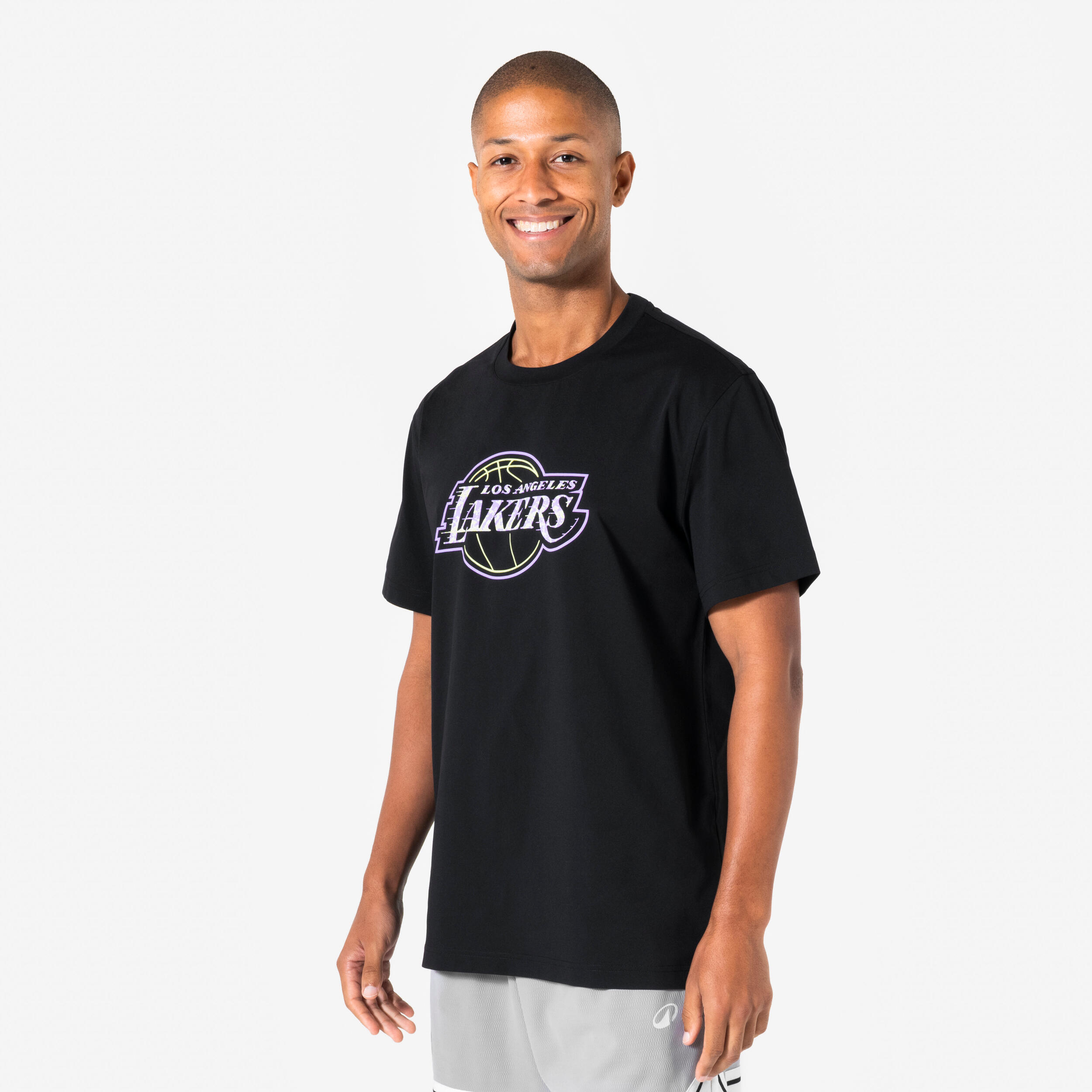 Koszulka do koszykówki unisex Tarmak NBA Lakers TS 900