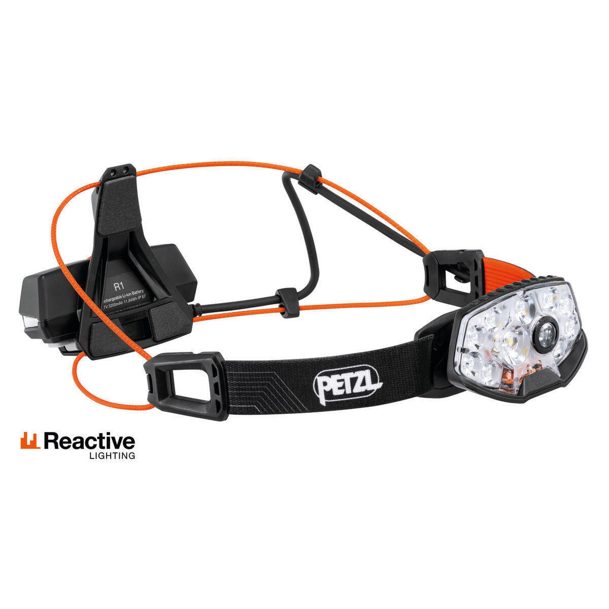 Latarka czołowa Petzl Nao RL - black (1500 lm)