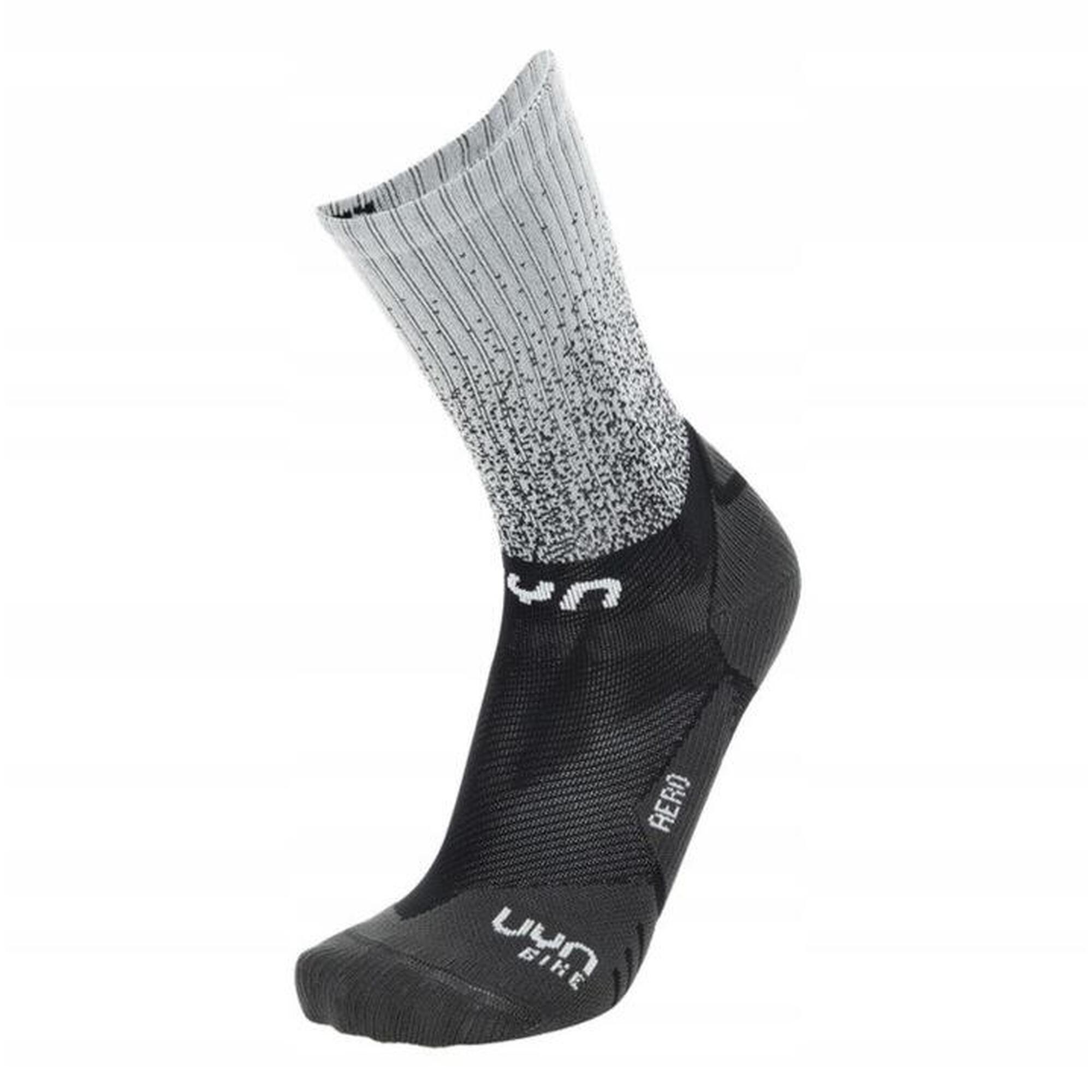 Skarpety rowerowe męskie Uyn Cycling Aero Socks Black / White