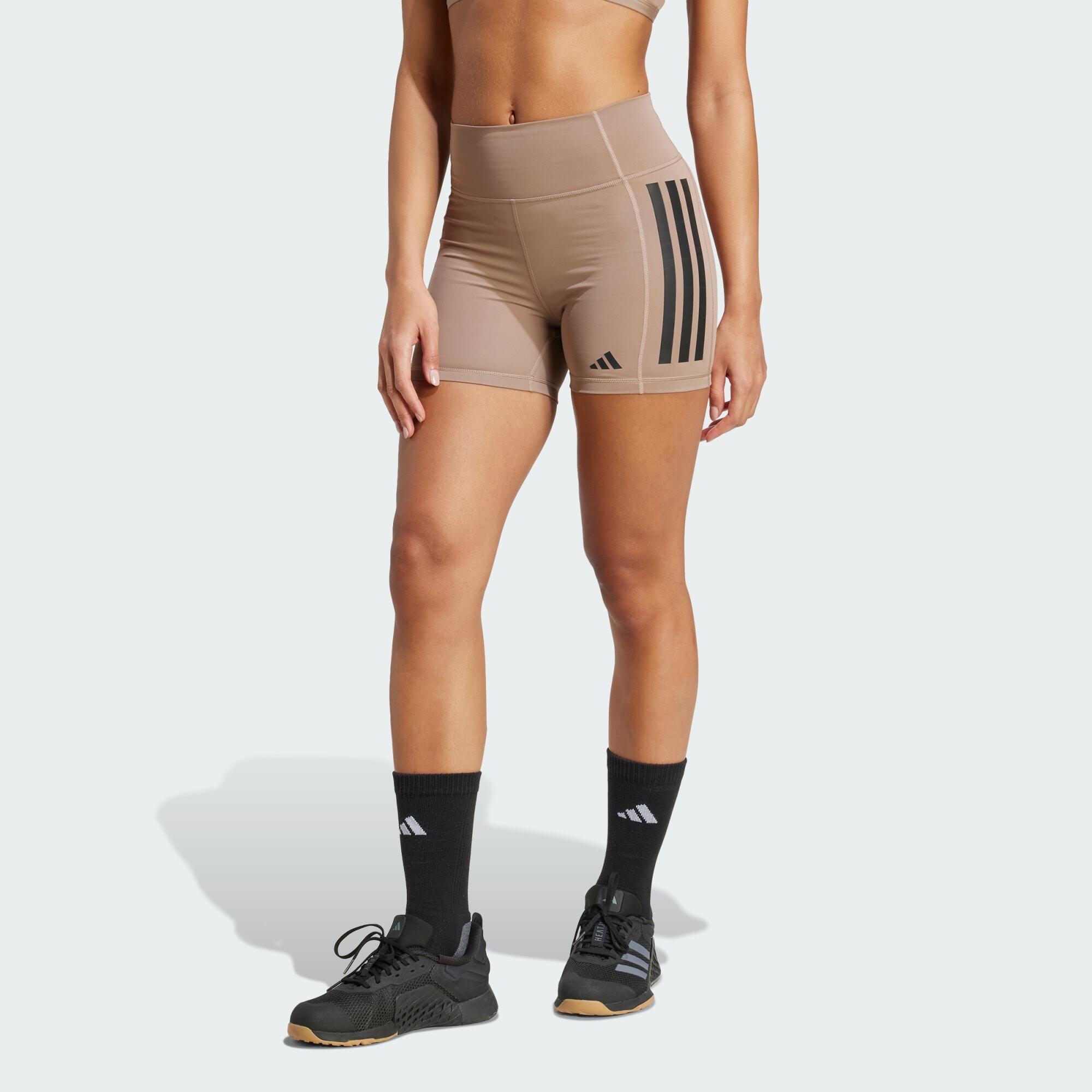 Legginsy Optime 3-Stripes 1/4 Short