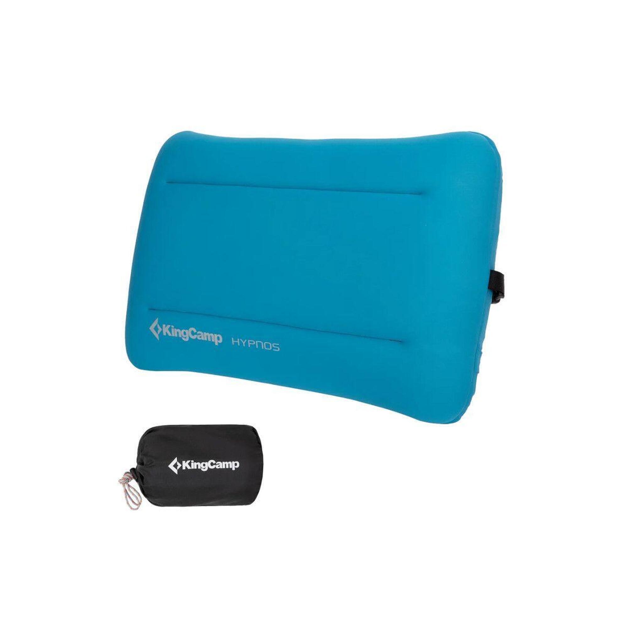 Poduszka turystyczna dmuchana Hypnos KA2129 niebieska
