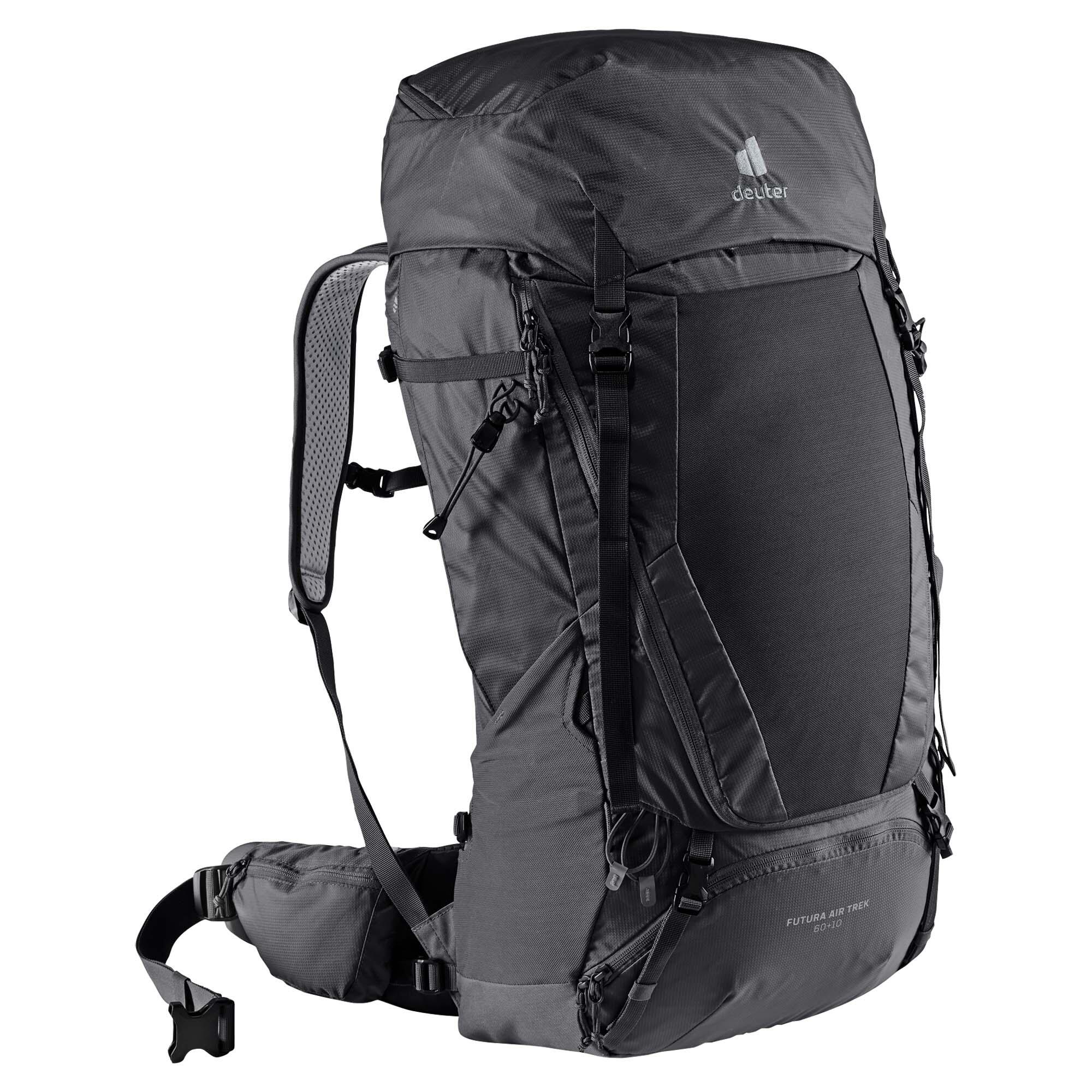 Plecak trekkingowy Deuter Futura Air Trek 60 + 10 - black/graphite