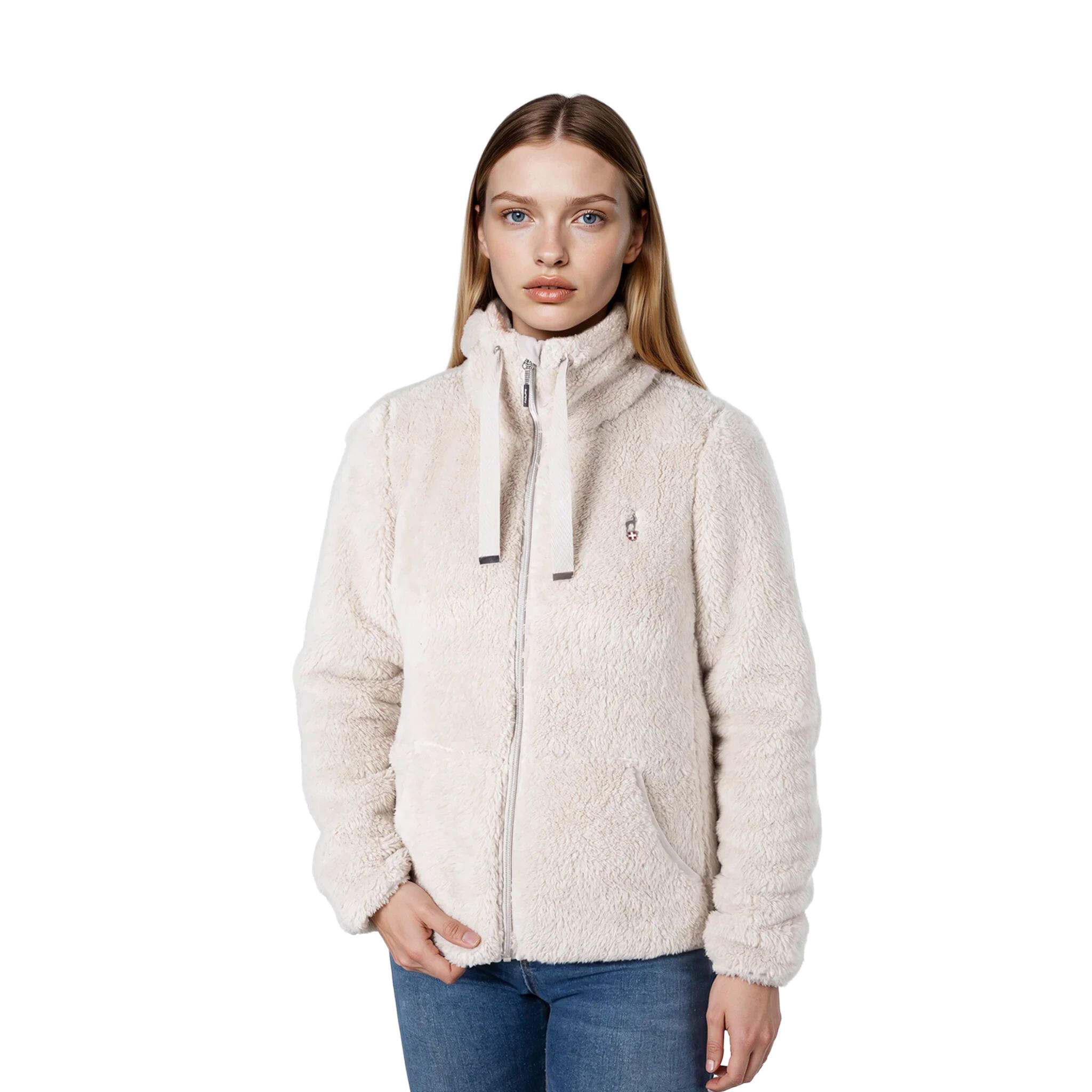 Bluza polarowa damska AULP VISHA ciepła rozpinana ze stójką