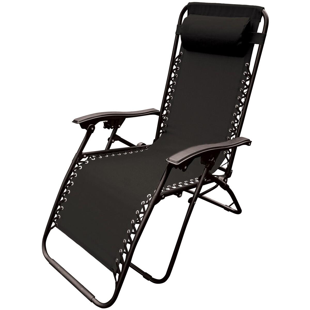 Krzesło składane wielofunkcyjne Enero Camp Bliss z zagłówkiem