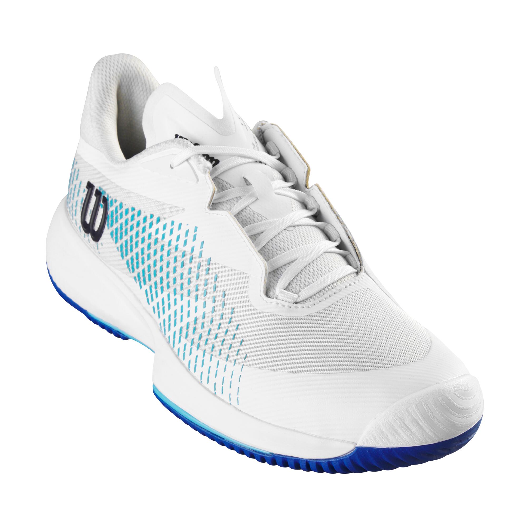 Buty tenisowe męskie Wilson Kaos Swift 1,5 white/blue atoll/lapis 40 2/3