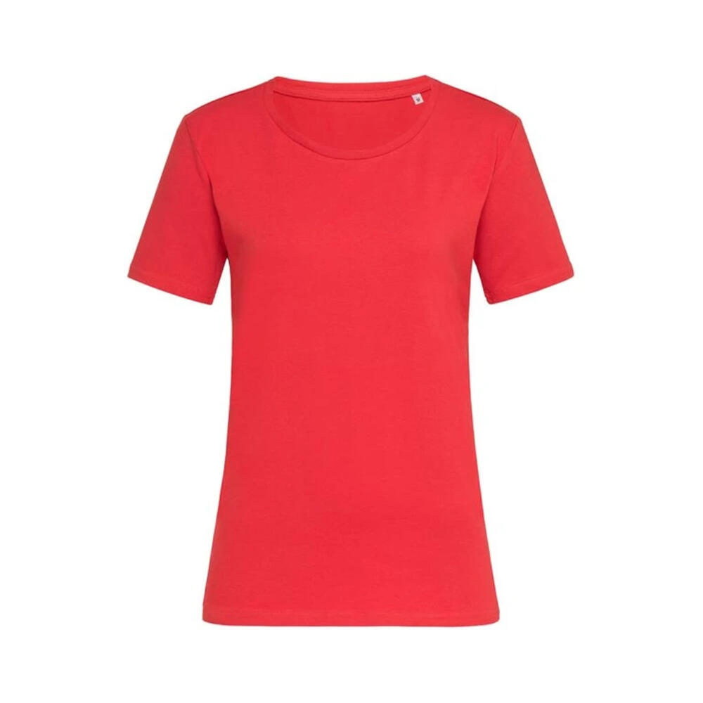 Damska Bawełniana Koszulka Z Elastycznego Materiału O Luźnym Kroju