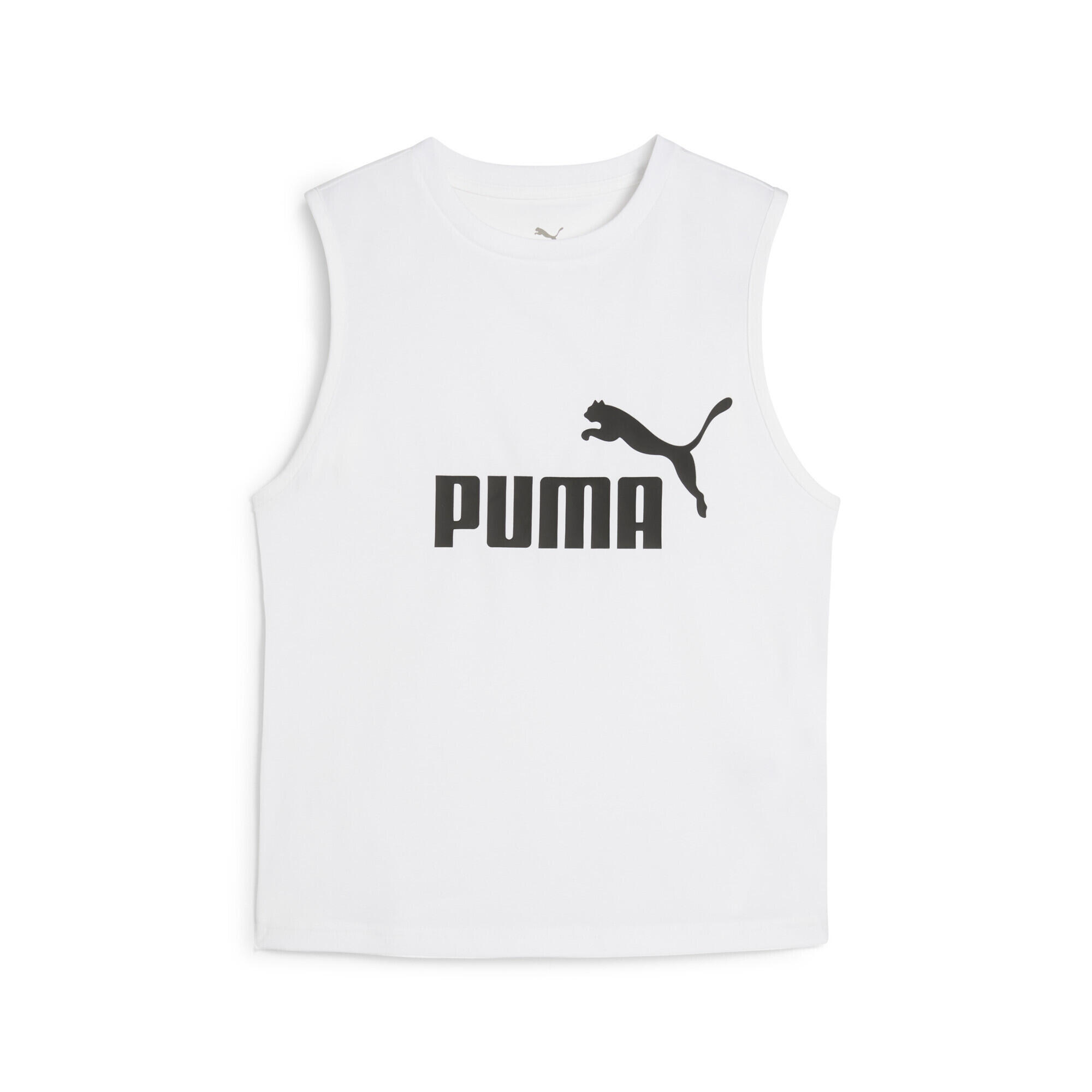 Damska wąska koszulka bez rękawów z logo No. 1 ESS PUMA