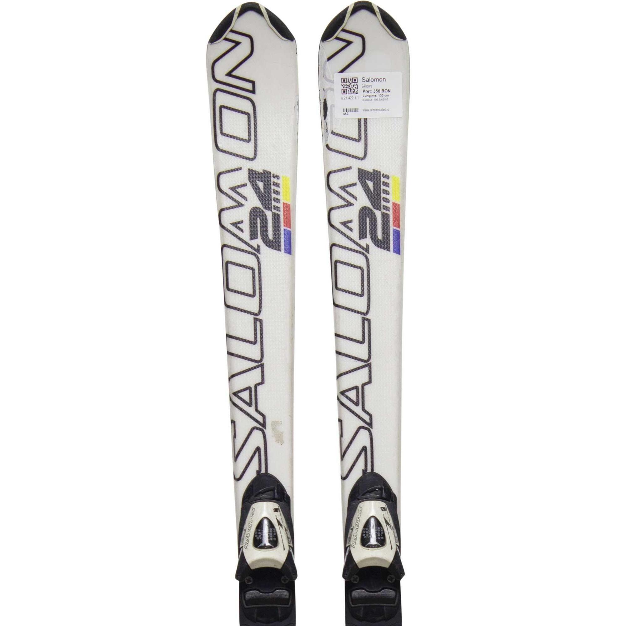 Second Life- Narty SALOMON 24 godziny, 100 cm- Stan bardzo dobry