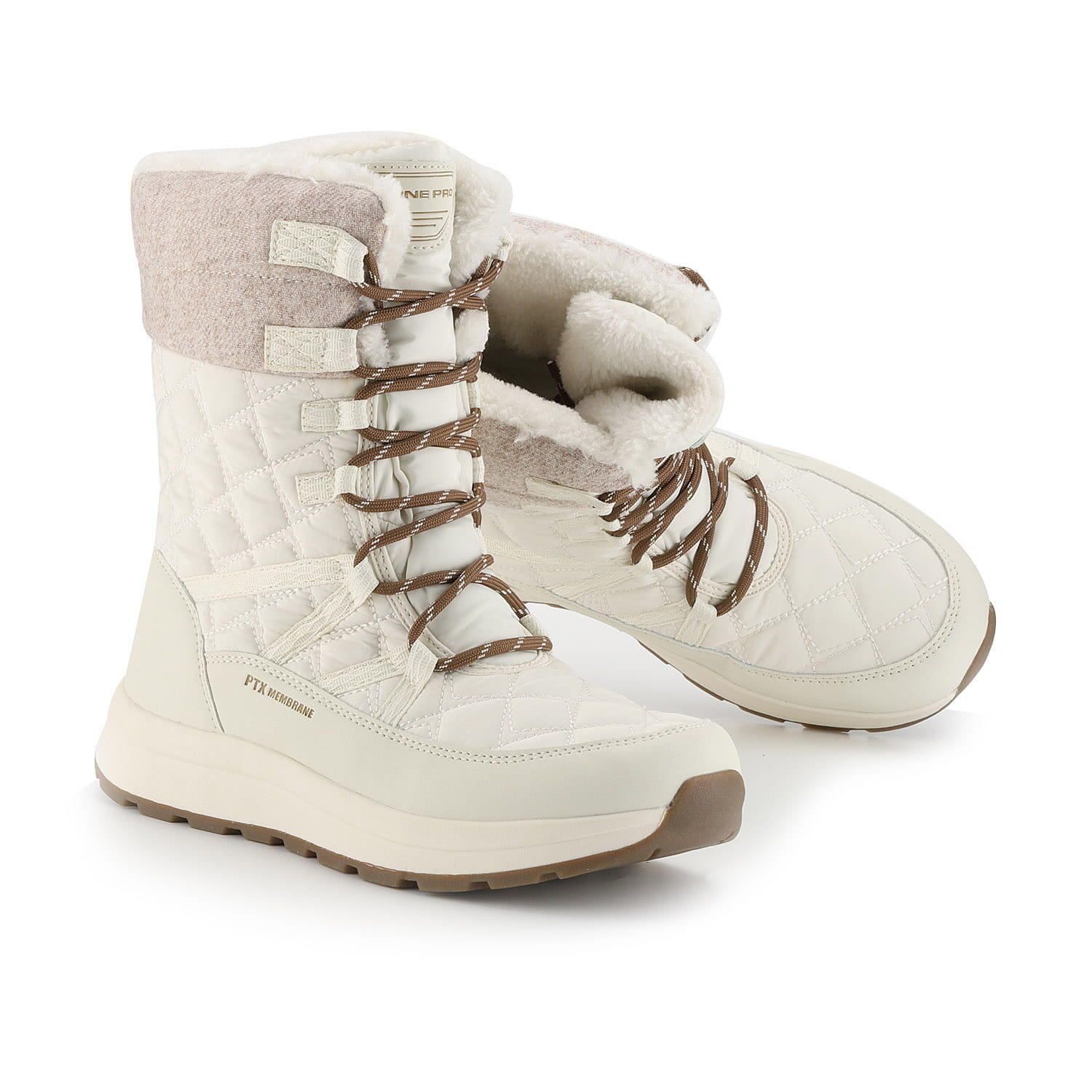 Buty damskie zimowe ocieplane wodoodporne Alpine Pro Kowa