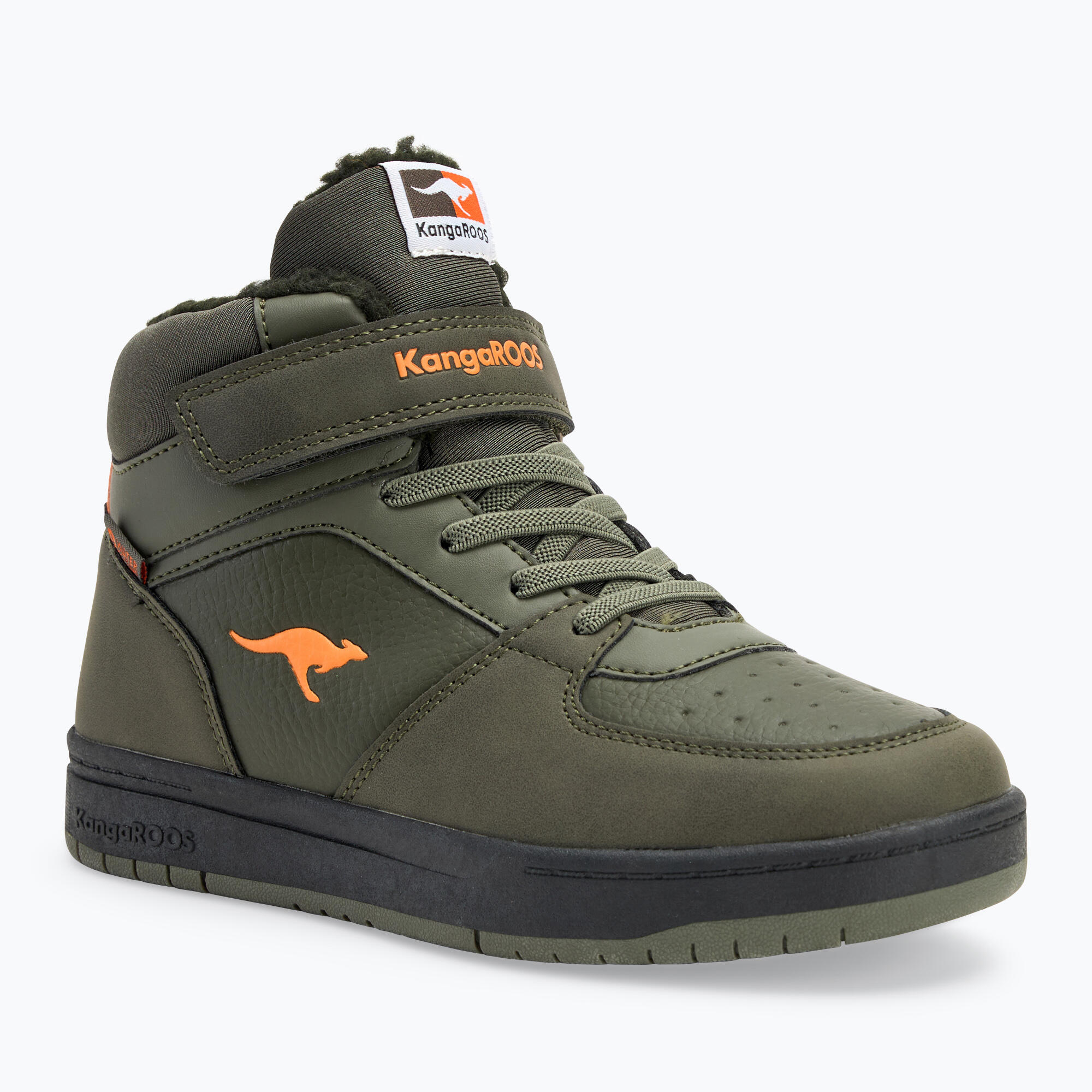 Buty dziecięce KangaROOS K-CP Bound Mid EV military