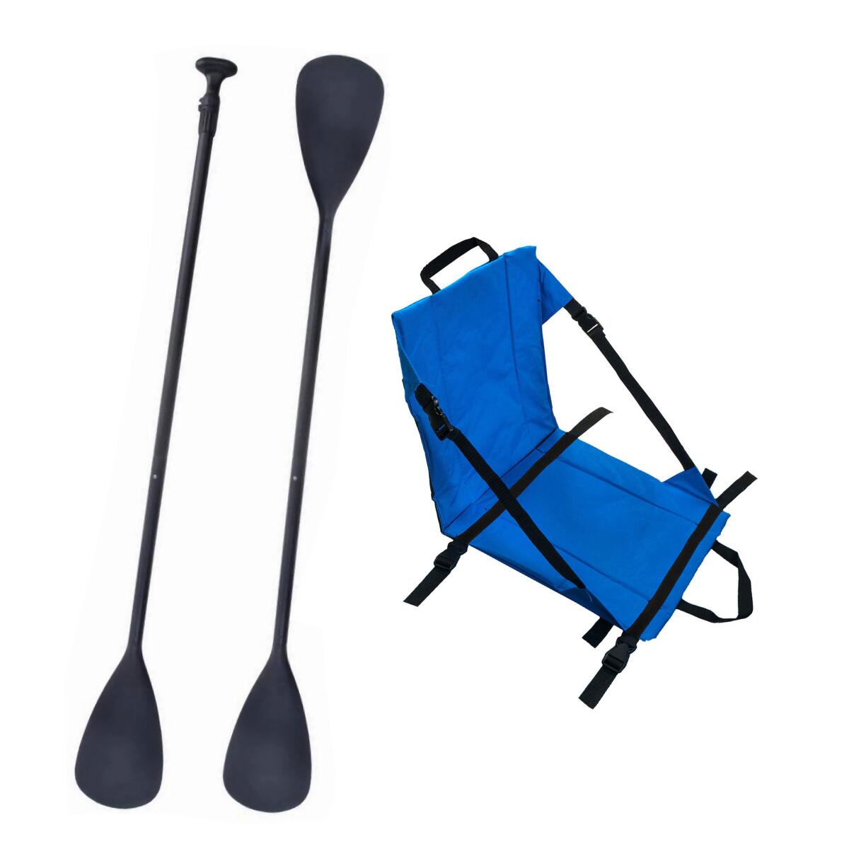 Zestaw Wiosło SUPJohn Paddle+ Siedzisko Kajakowe John Paddle do Deski SUP